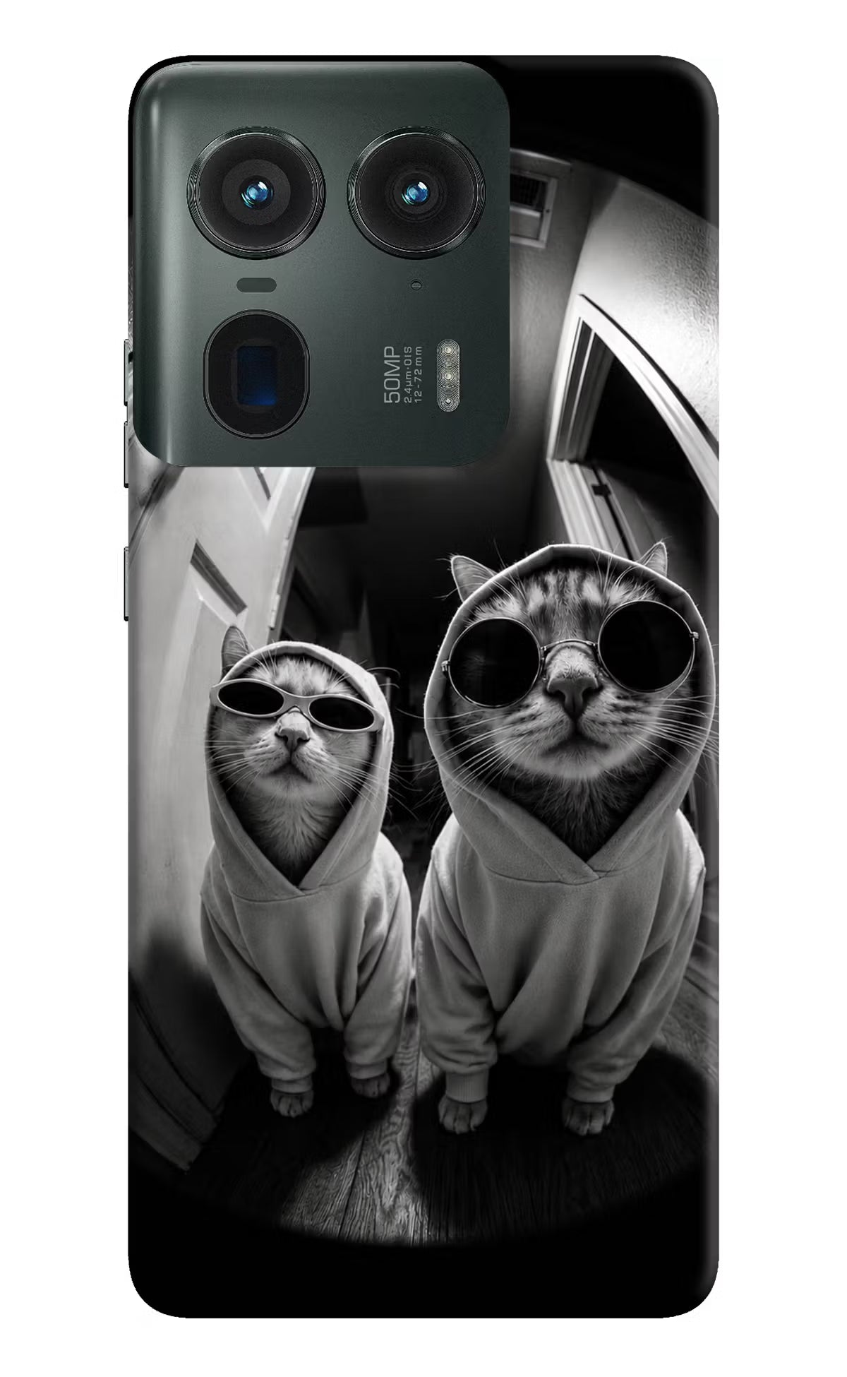 Hood Cats Moto Edge 50 Ultra 5G Back Cover - Hood Cats Moto Edge 50 Ultra 5G Back Cover Hood Cats Moto Edge 50 Ultra 5G Back Cover