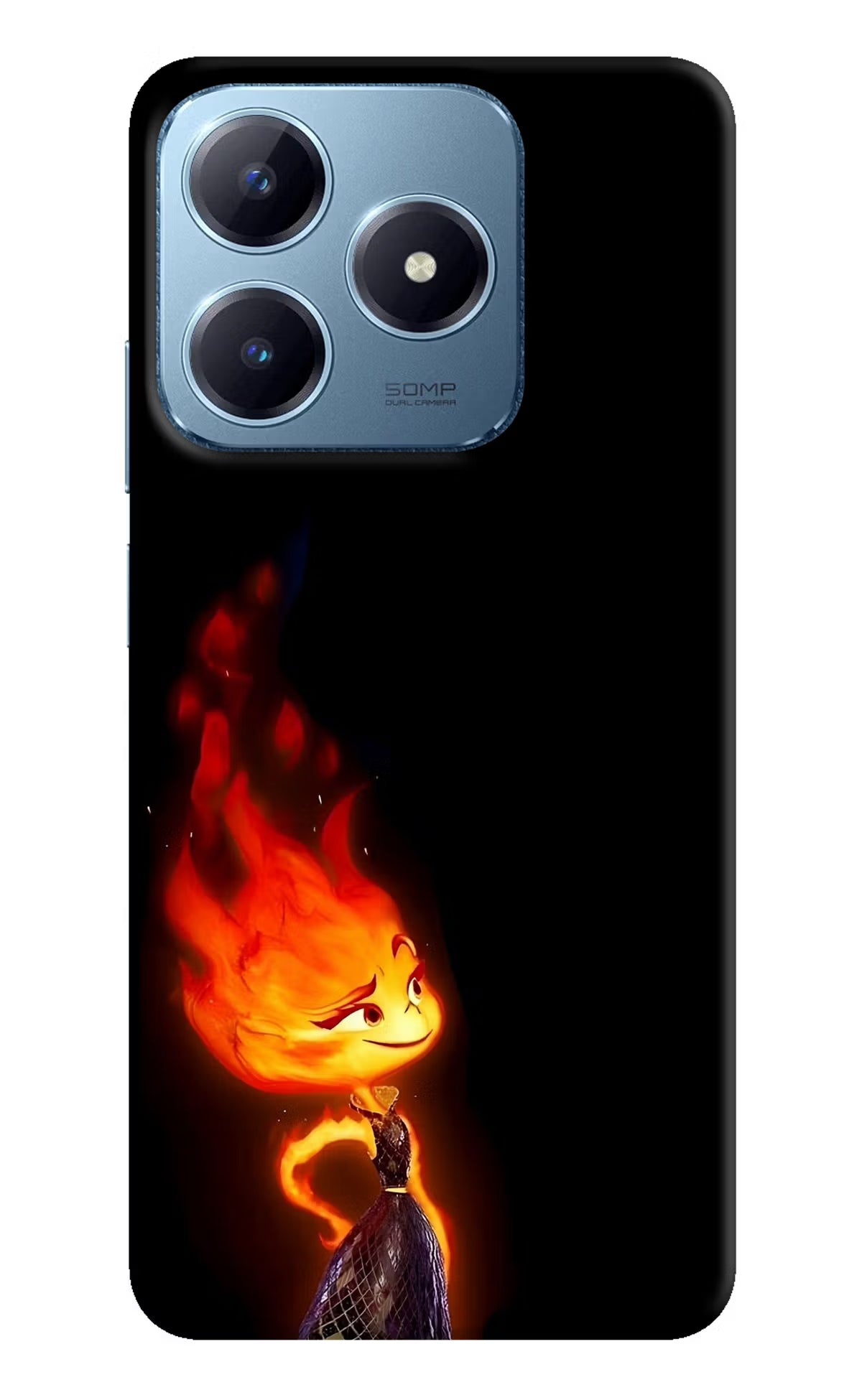 Ember Flame Realme Narzo N63 Back Cover - Ember Flame Realme Narzo N63 Back Cover Ember Flame Realme Narzo N63 Back Cover