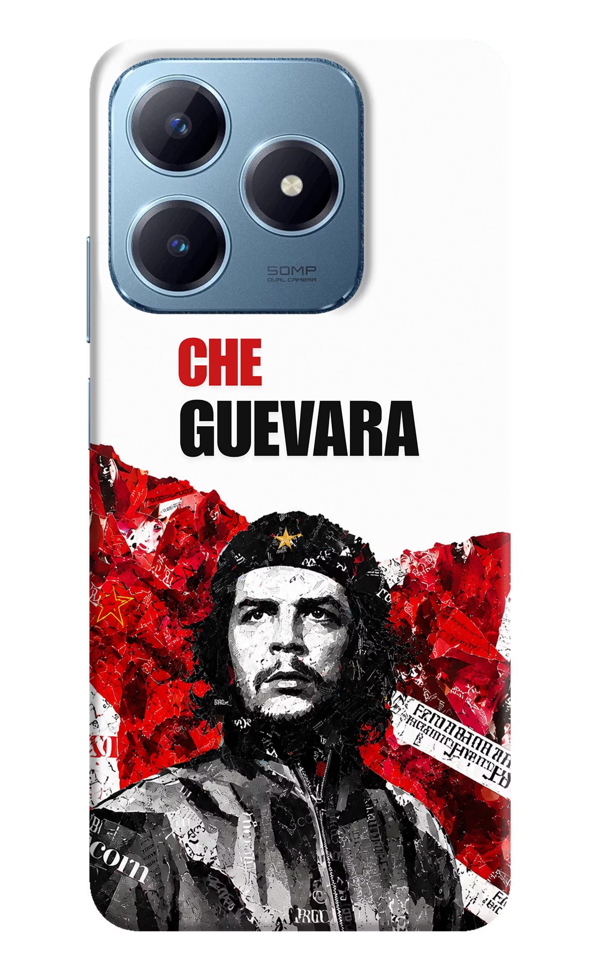 Che Guevara Revolution Realme Narzo N63 Back Cover - Che Guevara Revolution Realme Narzo N63 Back Cover Che Guevara Revolution Realme Narzo N63 Back Cover
