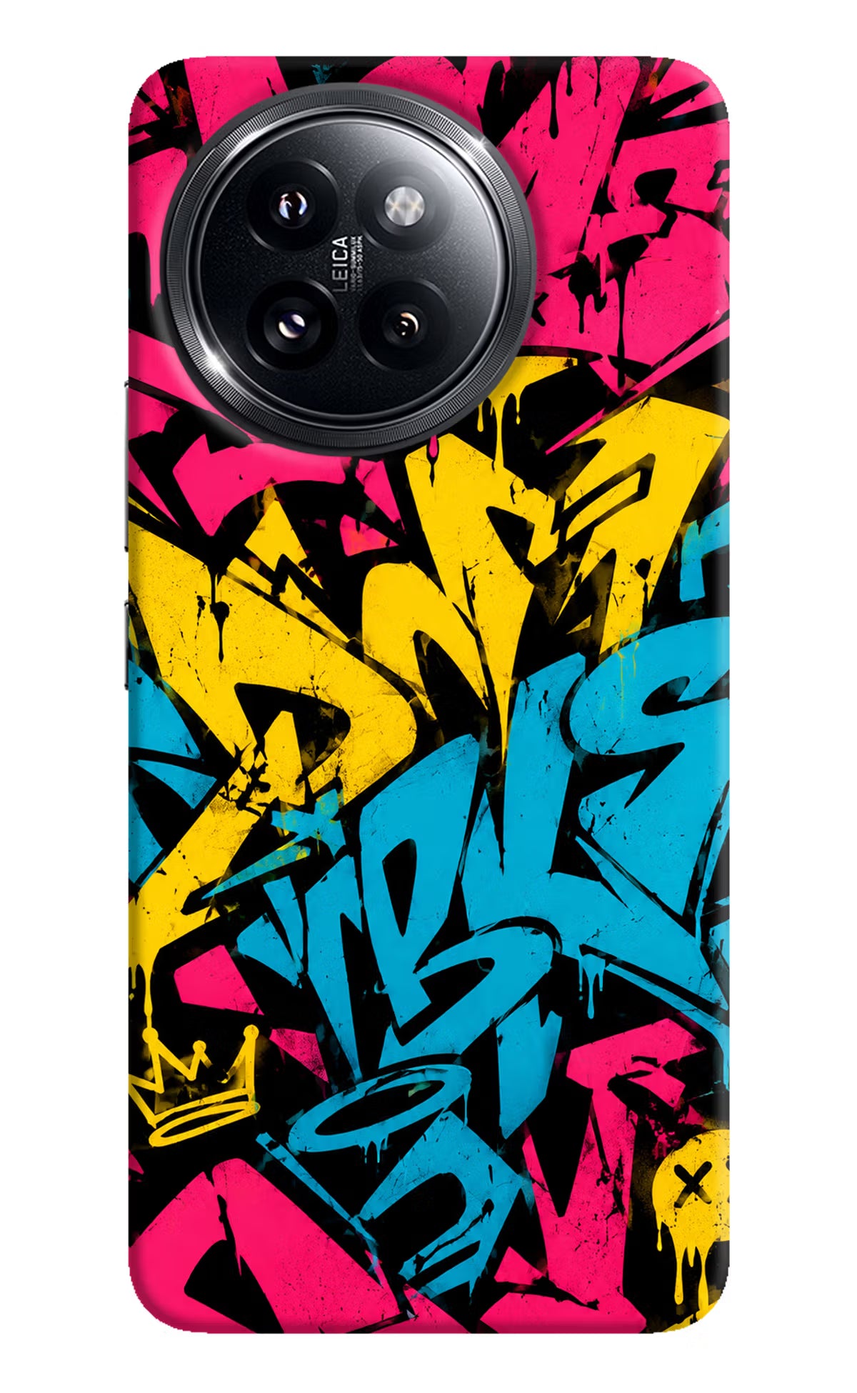 Graffiti Vibe Xiaomi 14 Civi Back Cover - Graffiti Vibe Xiaomi 14 Civi Back Cover Graffiti Vibe Xiaomi 14 Civi Back Cover
