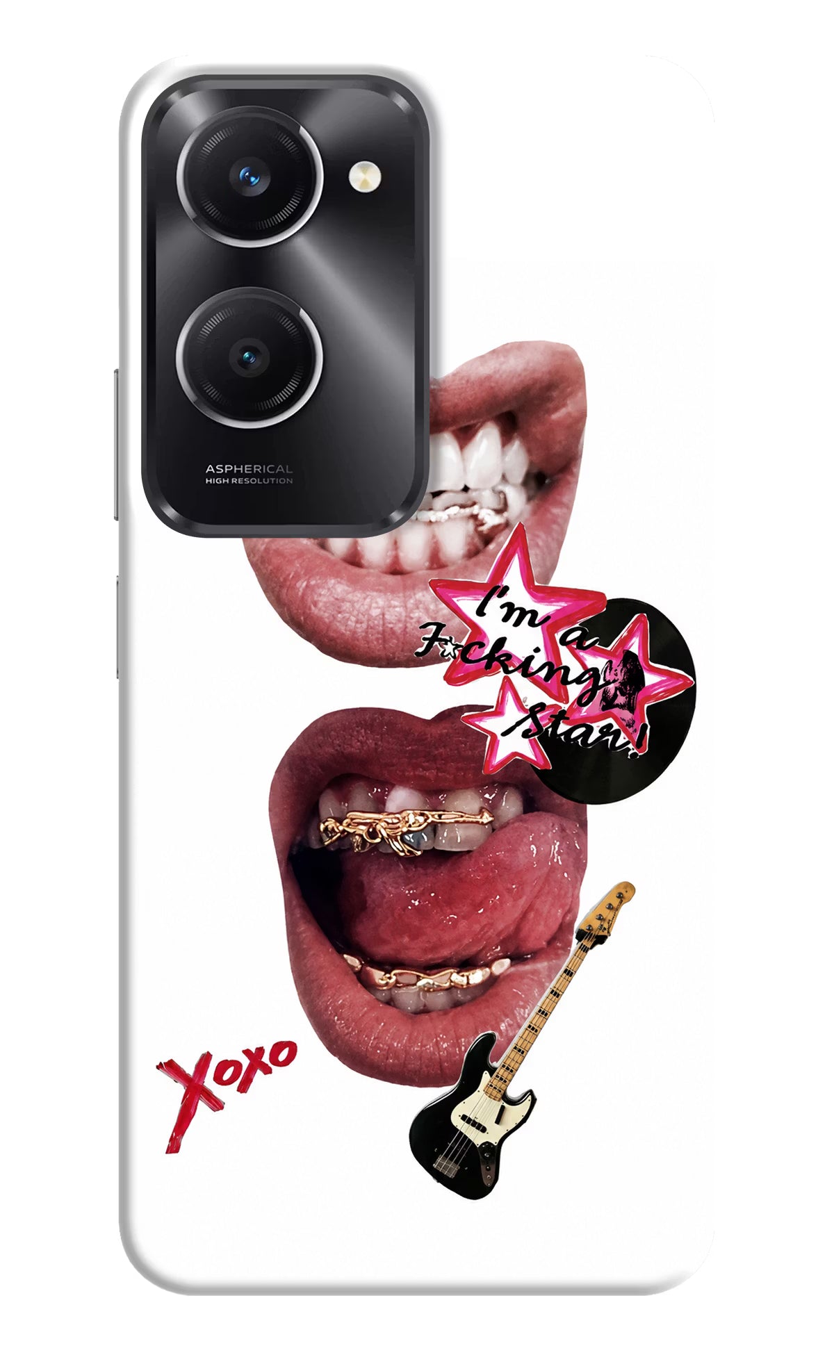 Rockstar Vivo T3 Lite 5G Back Cover - Rockstar Vivo T3 Lite 5G Back Cover Rockstar Vivo T3 Lite 5G Back Cover