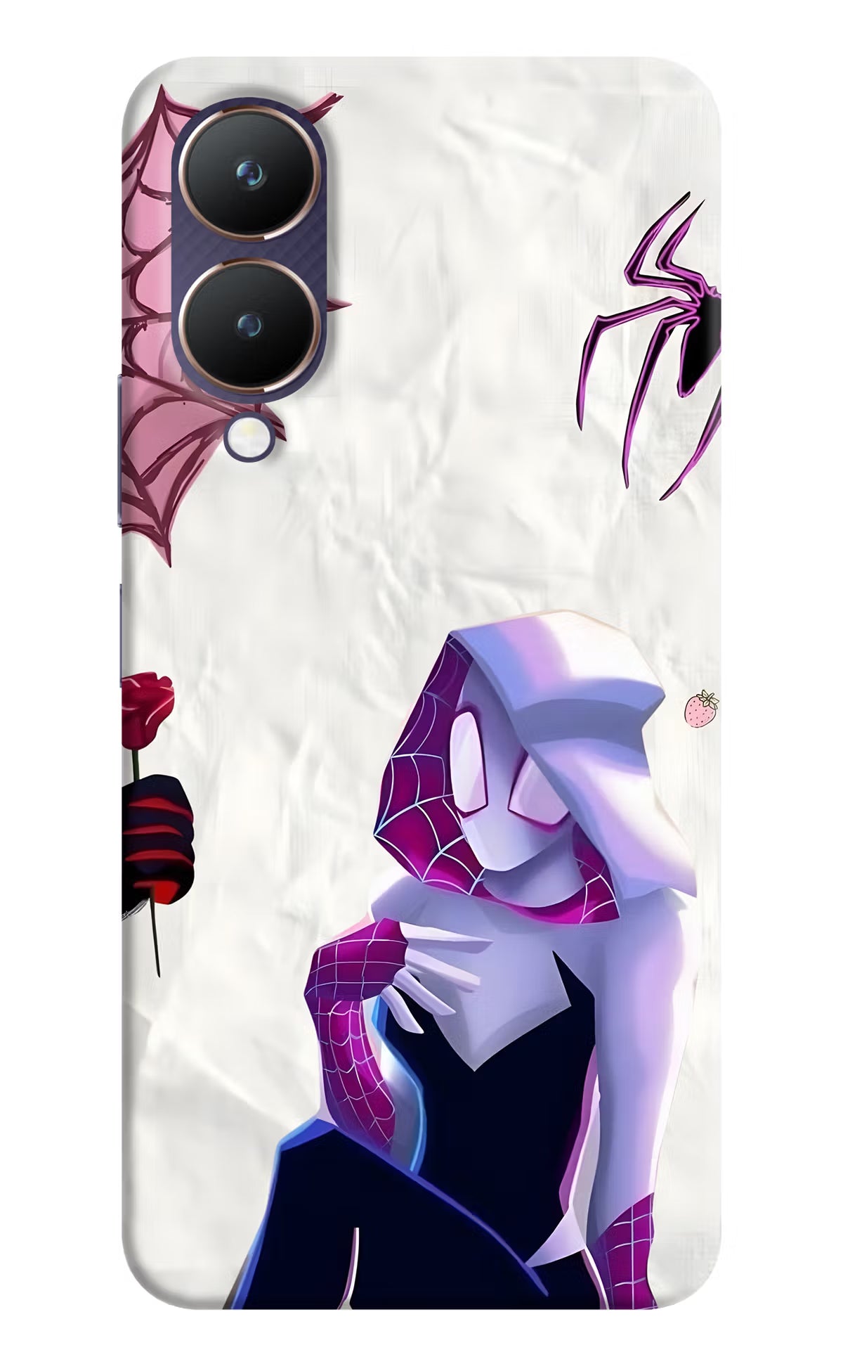 Gwen Verse Vivo Y28 5G Back Cover - Gwen Verse Vivo Y28 5G Back Cover Gwen Verse Vivo Y28 5G Back Cover