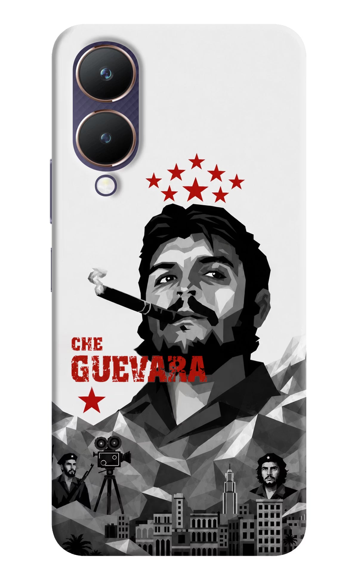 Che Guevara Iconic Vivo Y28 5G Back Cover - Che Guevara Iconic Vivo Y28 5G Back Cover Che Guevara Iconic Vivo Y28 5G Back Cover
