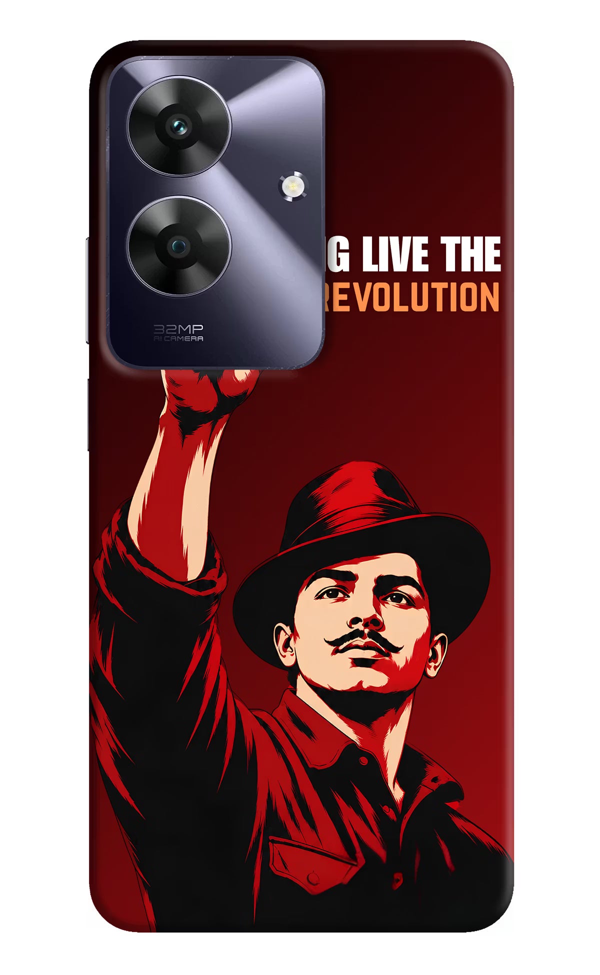 Bhagat Singh Revolution Realme C61 Back Cover - Bhagat Singh Revolution Realme C61 Back Cover Bhagat Singh Revolution Realme C61 Back Cover