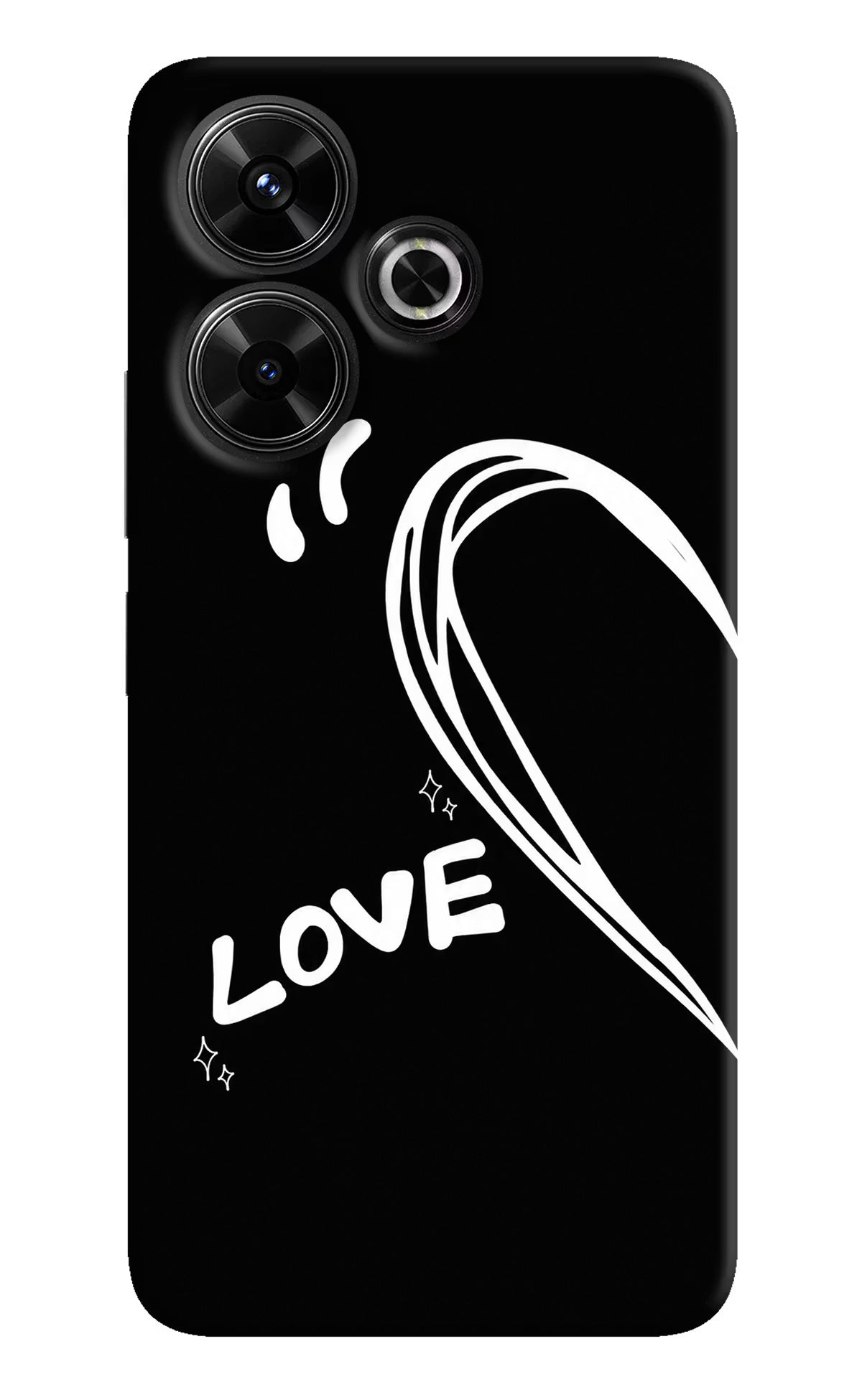 Love Line Redmi 13 5G Back Cover - Love Line Redmi 13 5G Back Cover Love Line Redmi 13 5G Back Cover