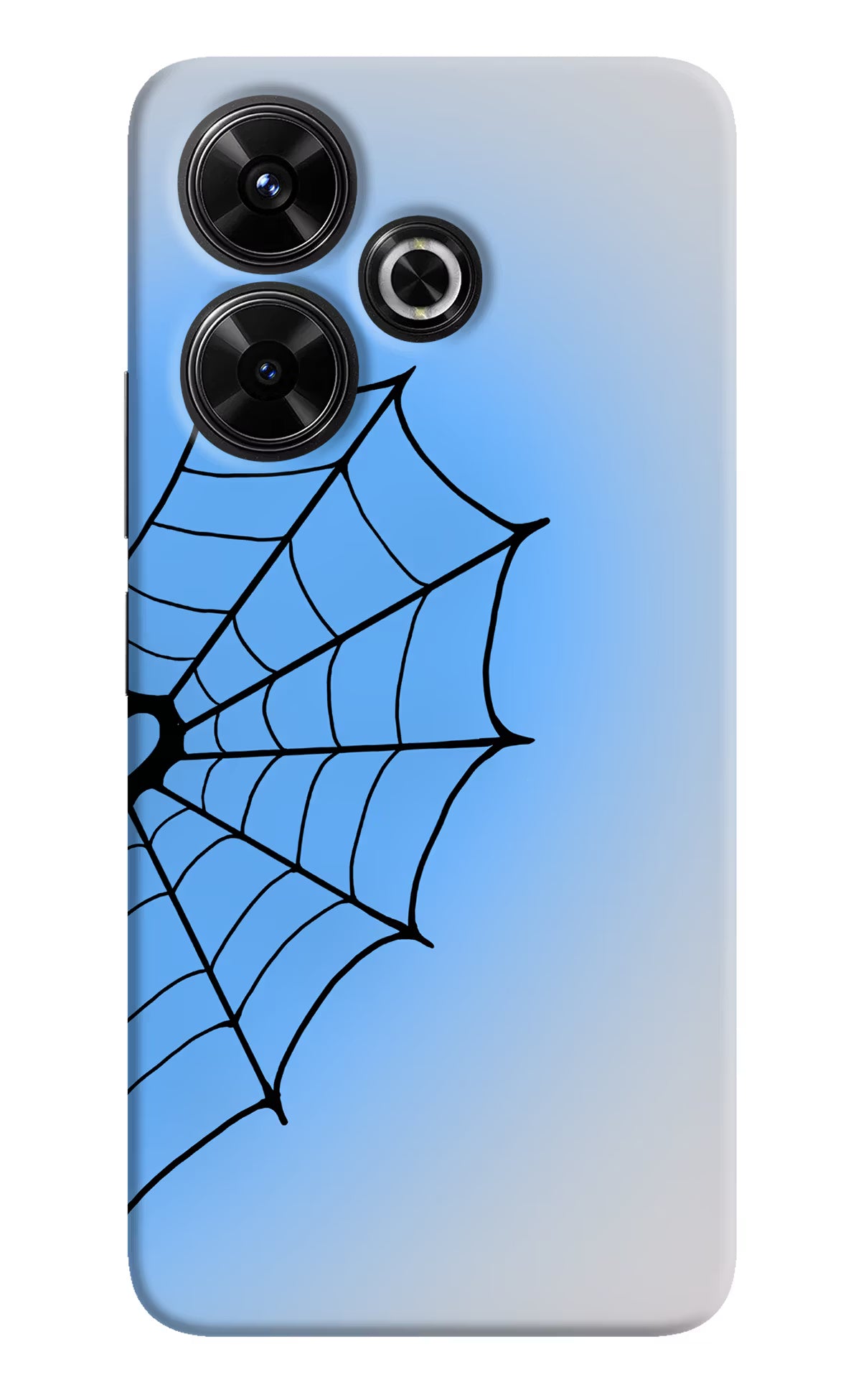 Blue Web Redmi 13 5G Back Cover - Blue Web Redmi 13 5G Back Cover Blue Web Redmi 13 5G Back Cover