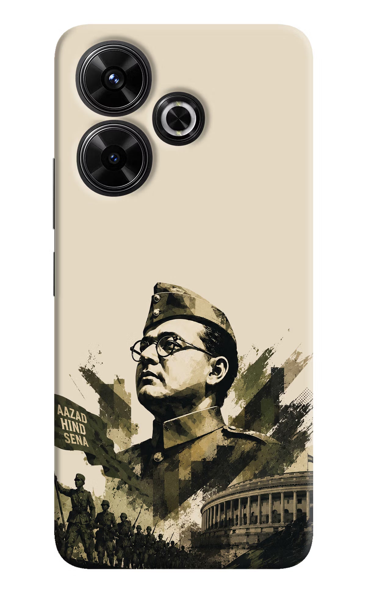 Netaji Rising Redmi 13 5G Back Cover - Netaji Rising Redmi 13 5G Back Cover Netaji Rising Redmi 13 5G Back Cover