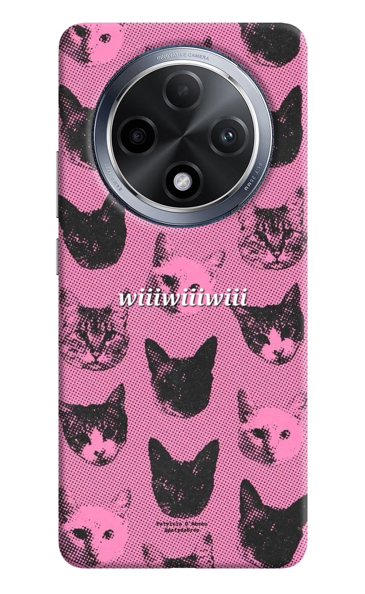 Pink Cats Oppo F27 Pro Back Cover - Pink Cats Oppo F27 Pro Back Cover Pink Cats Oppo F27 Pro Back Cover