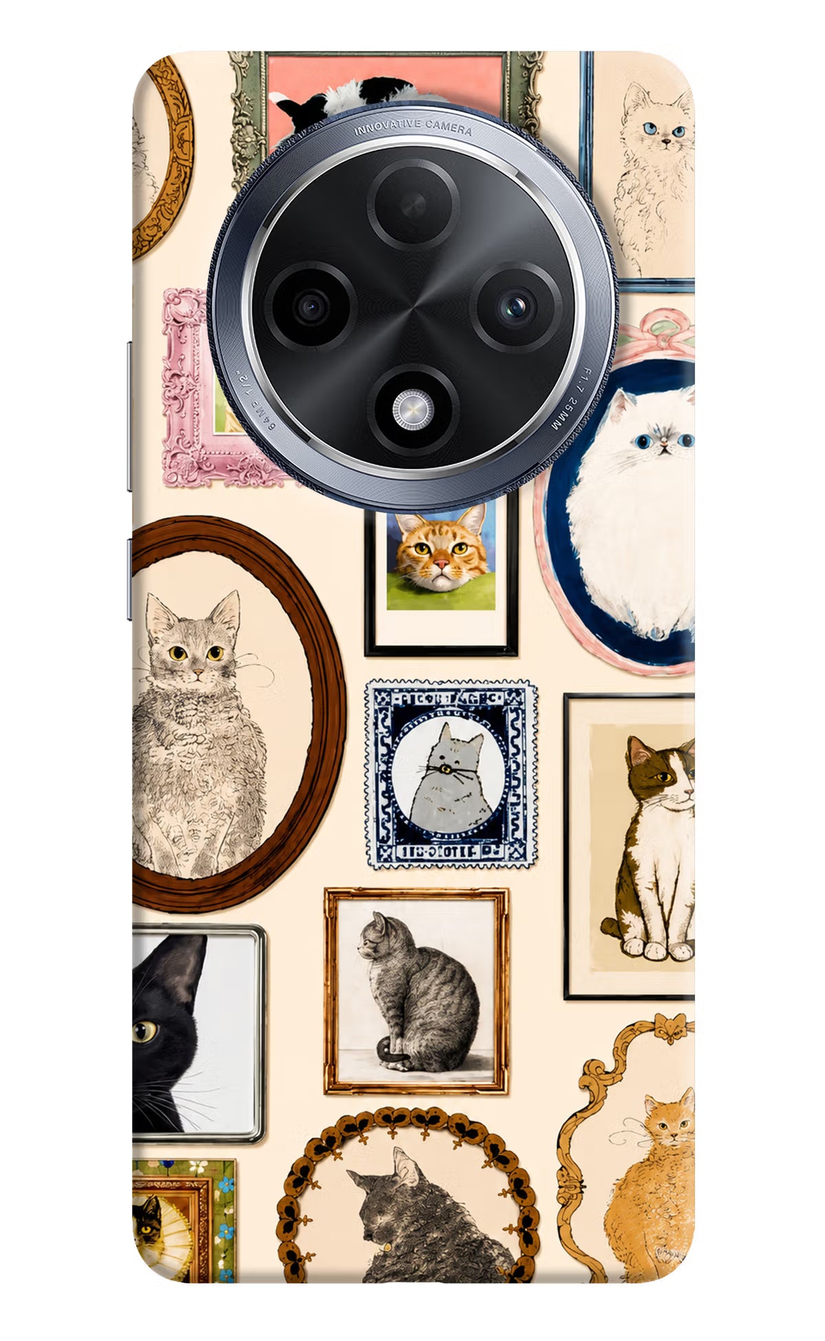 Mirror Cats Oppo F27 Pro Back Cover - Mirror Cats Oppo F27 Pro Back Cover Mirror Cats Oppo F27 Pro Back Cover
