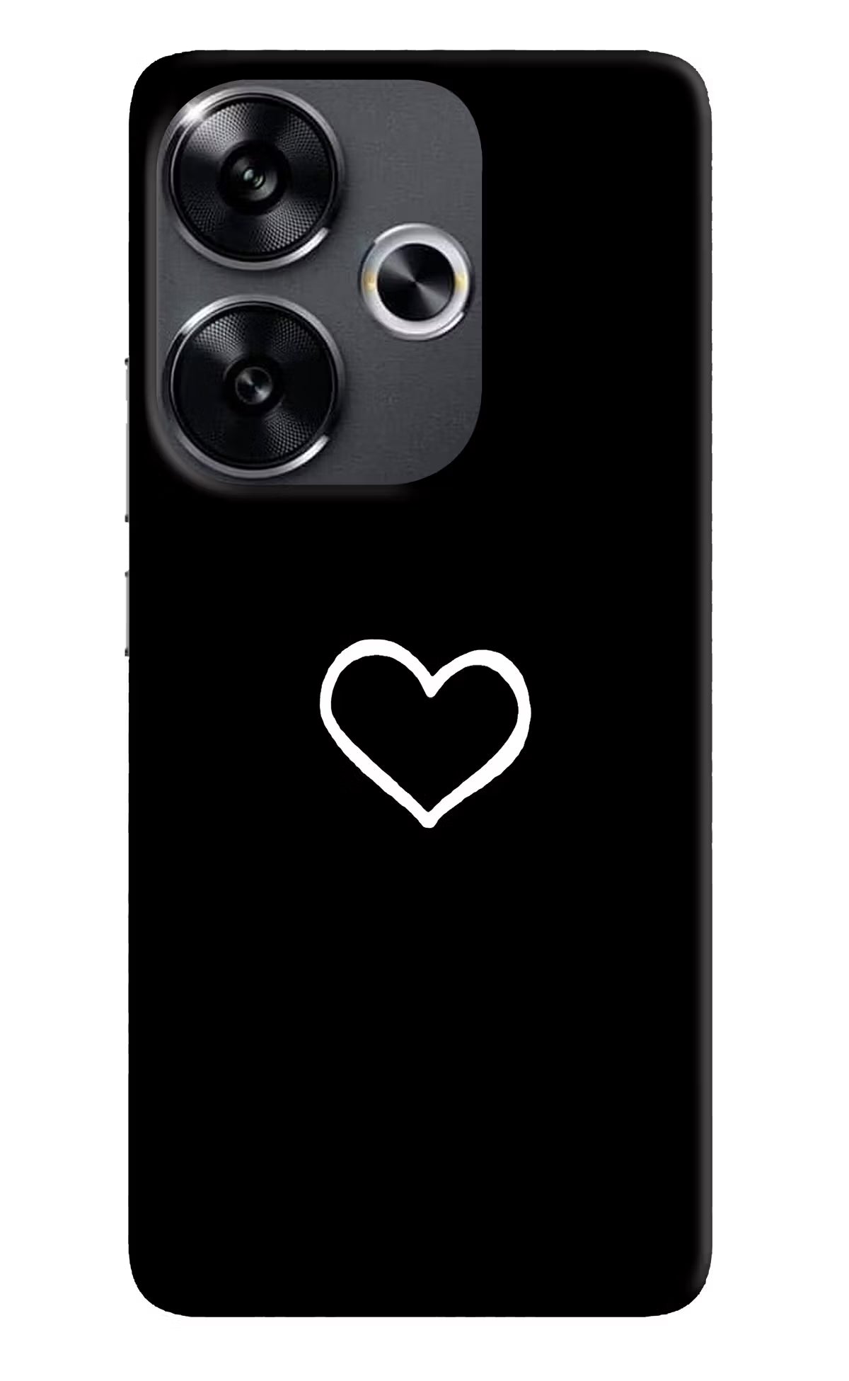 Heart Poco F6 5G Back Cover - Heart Poco F6 5G Back Cover Heart Poco F6 5G Back Cover