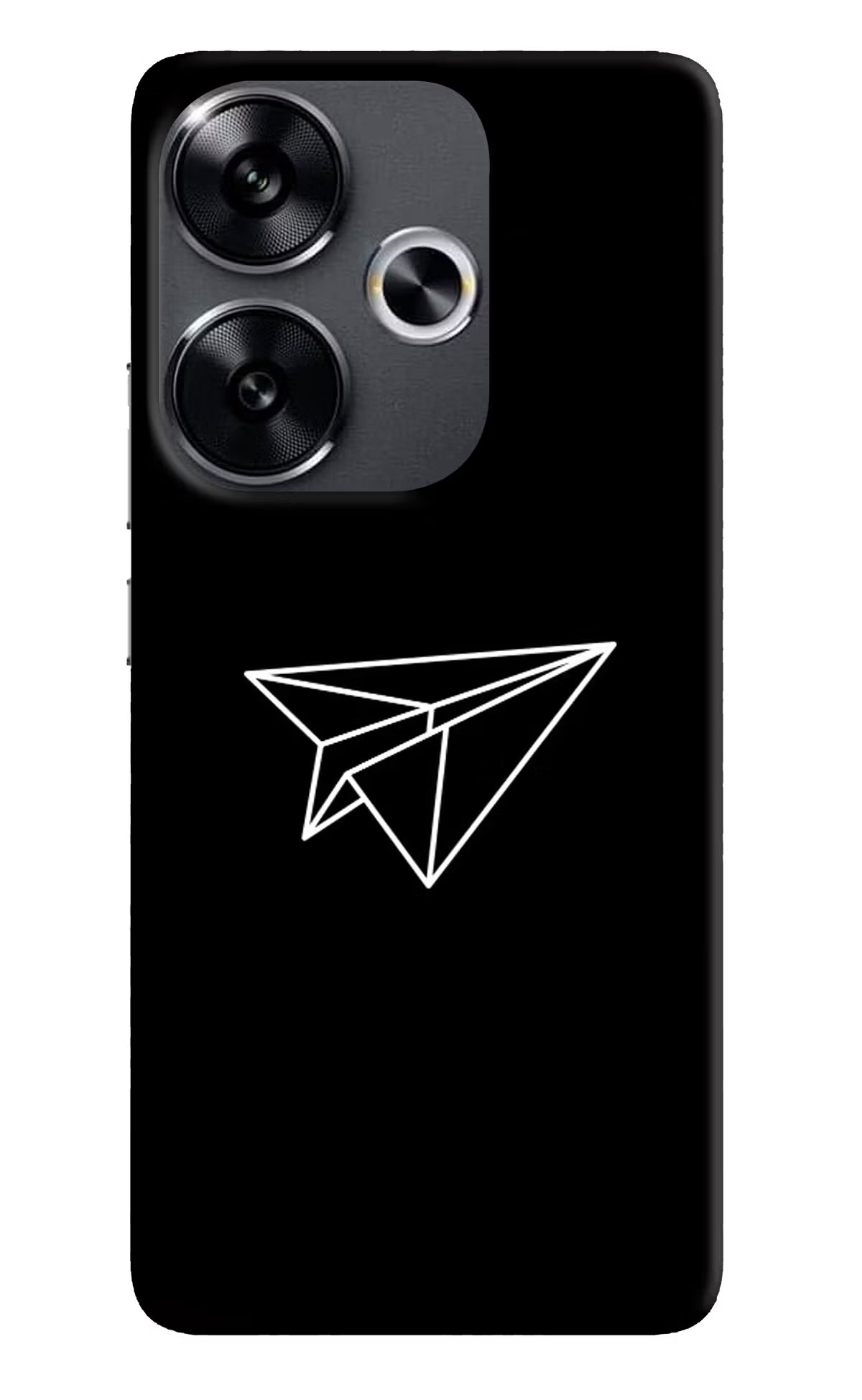 Paper Plane White Poco F6 5G Back Cover - Paper Plane White Poco F6 5G Back Cover Paper Plane White Poco F6 5G Back Cover