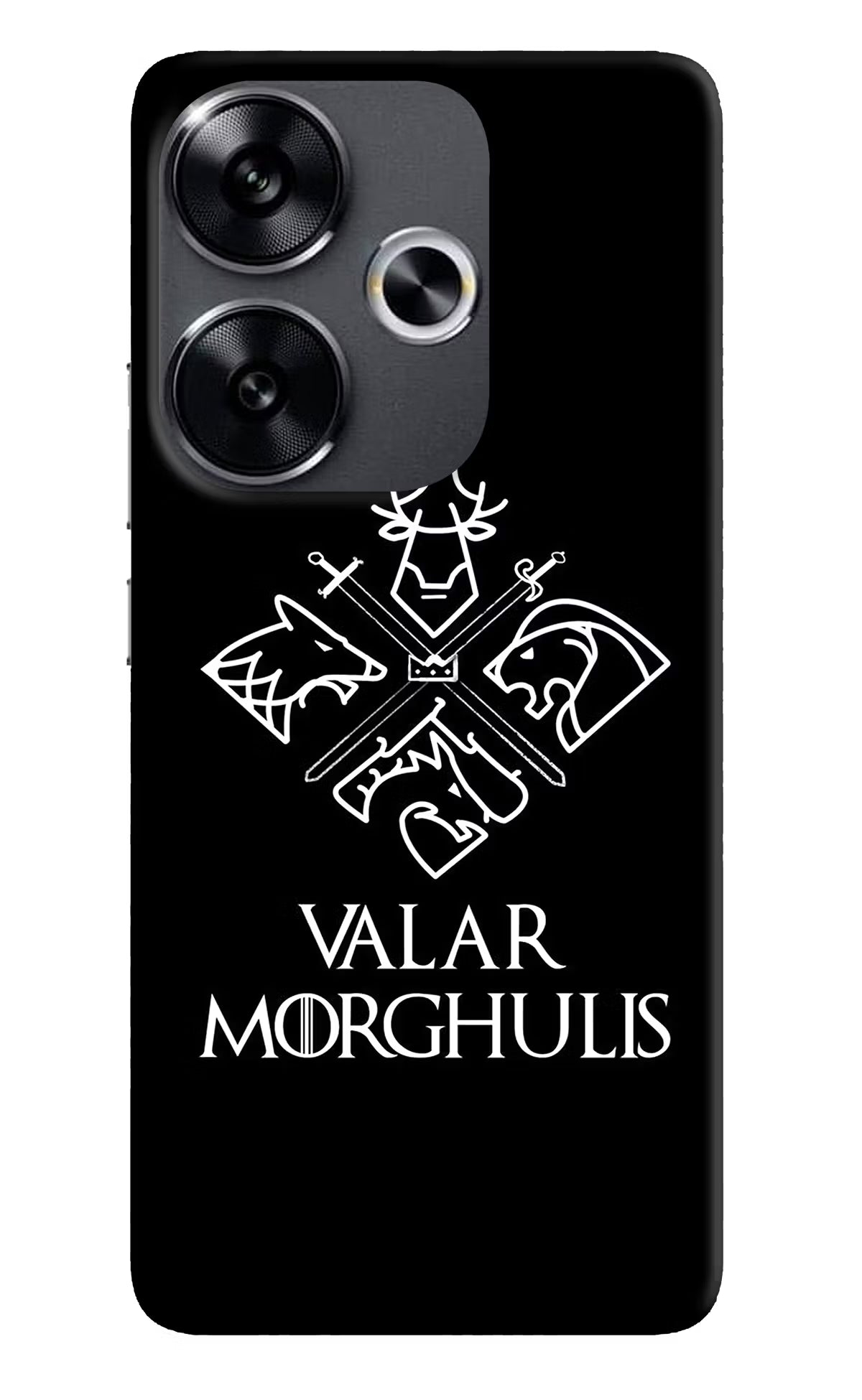 Valar Morghulis | Game Of Thrones Poco F6 5G Back Cover - Valar Morghulis | Game Of Thrones Poco F6 5G Back Cover Valar Morghulis | Game Of Thrones Poco F6 5G Back Cover