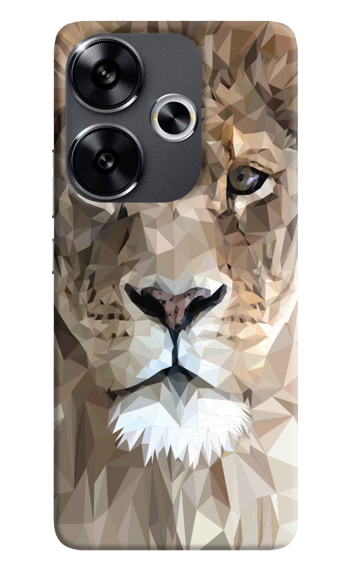 Lion Art Poco F6 5G Back Cover - Lion Art Poco F6 5G Back Cover Lion Art Poco F6 5G Back Cover