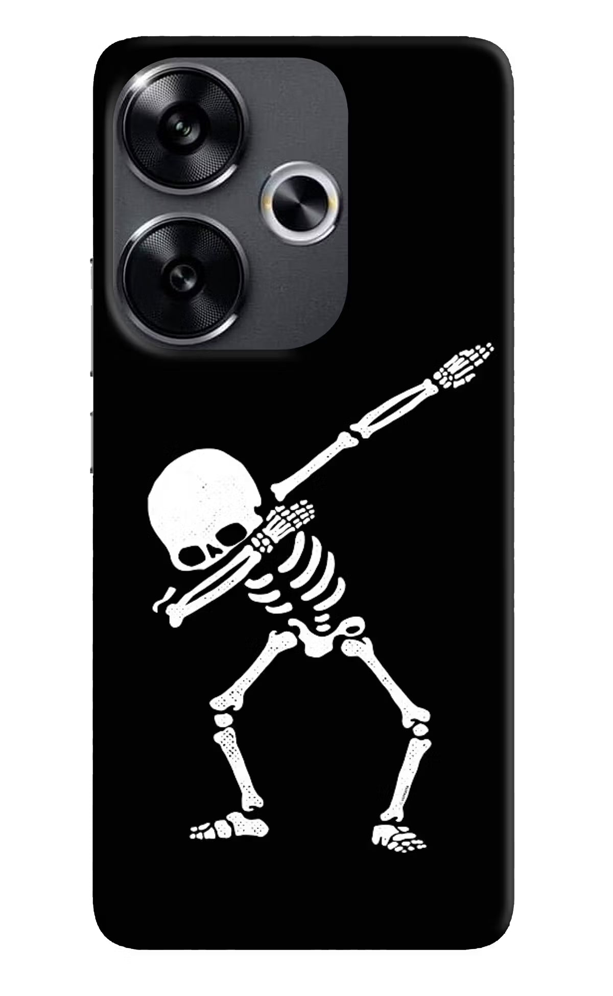 Dabbing Skeleton Art Poco F6 5G Back Cover - Dabbing Skeleton Art Poco F6 5G Back Cover Dabbing Skeleton Art Poco F6 5G Back Cover