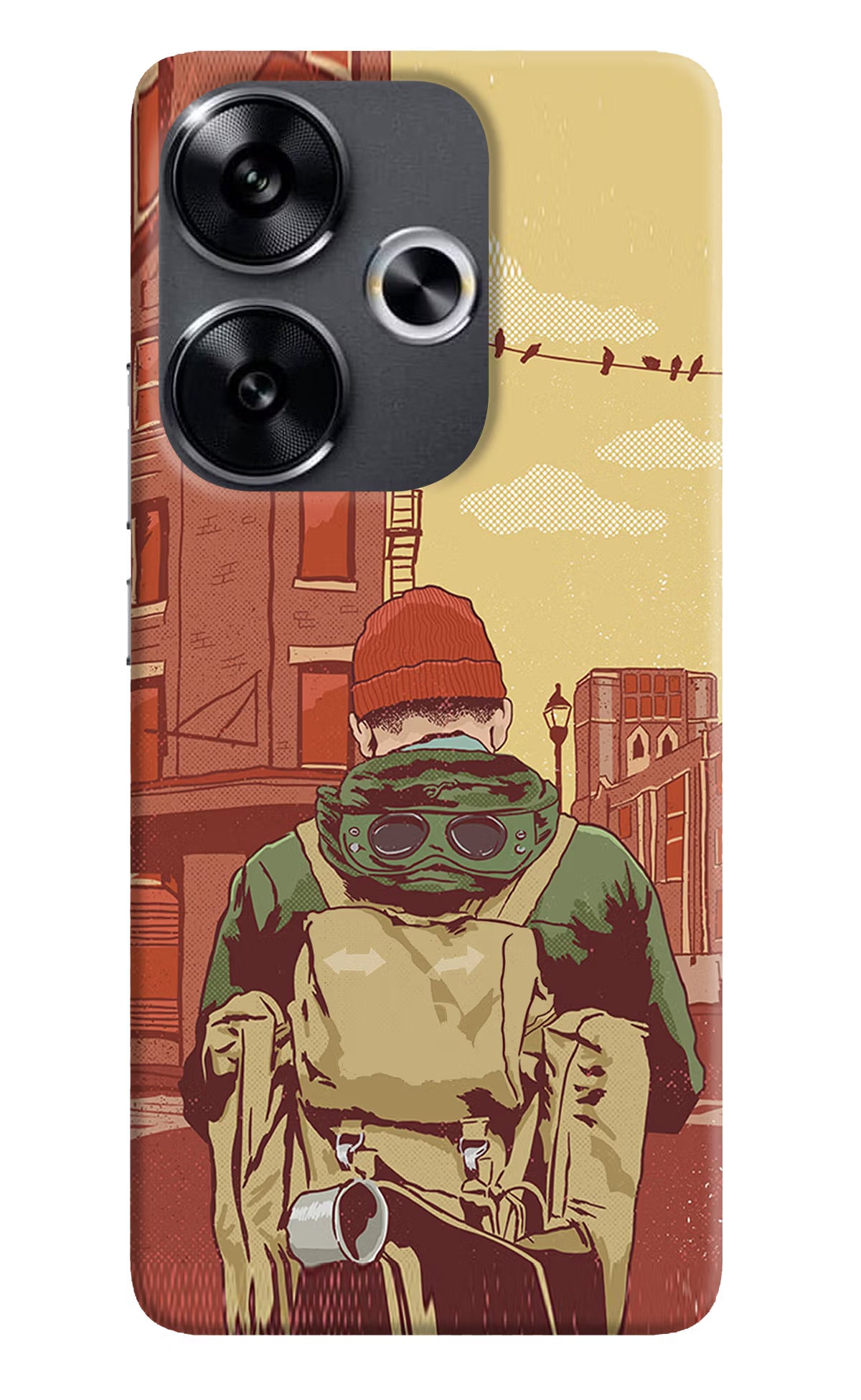 Adventurous Poco F6 5G Back Cover - Adventurous Poco F6 5G Back Cover Adventurous Poco F6 5G Back Cover