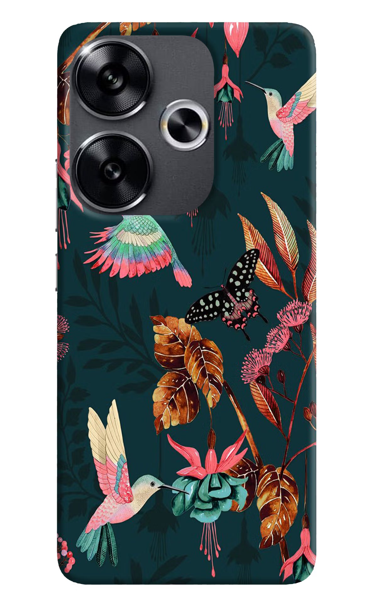 Birds Poco F6 5G Back Cover - Birds Poco F6 5G Back Cover Birds Poco F6 5G Back Cover