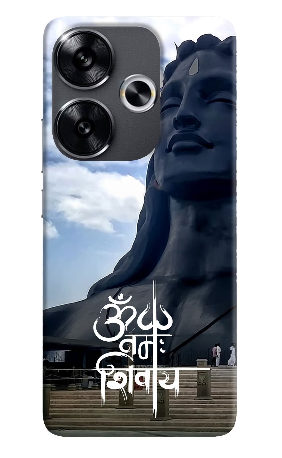 Om Namah Shivay Poco F6 5G Back Cover - Om Namah Shivay Poco F6 5G Back Cover Om Namah Shivay Poco F6 5G Back Cover