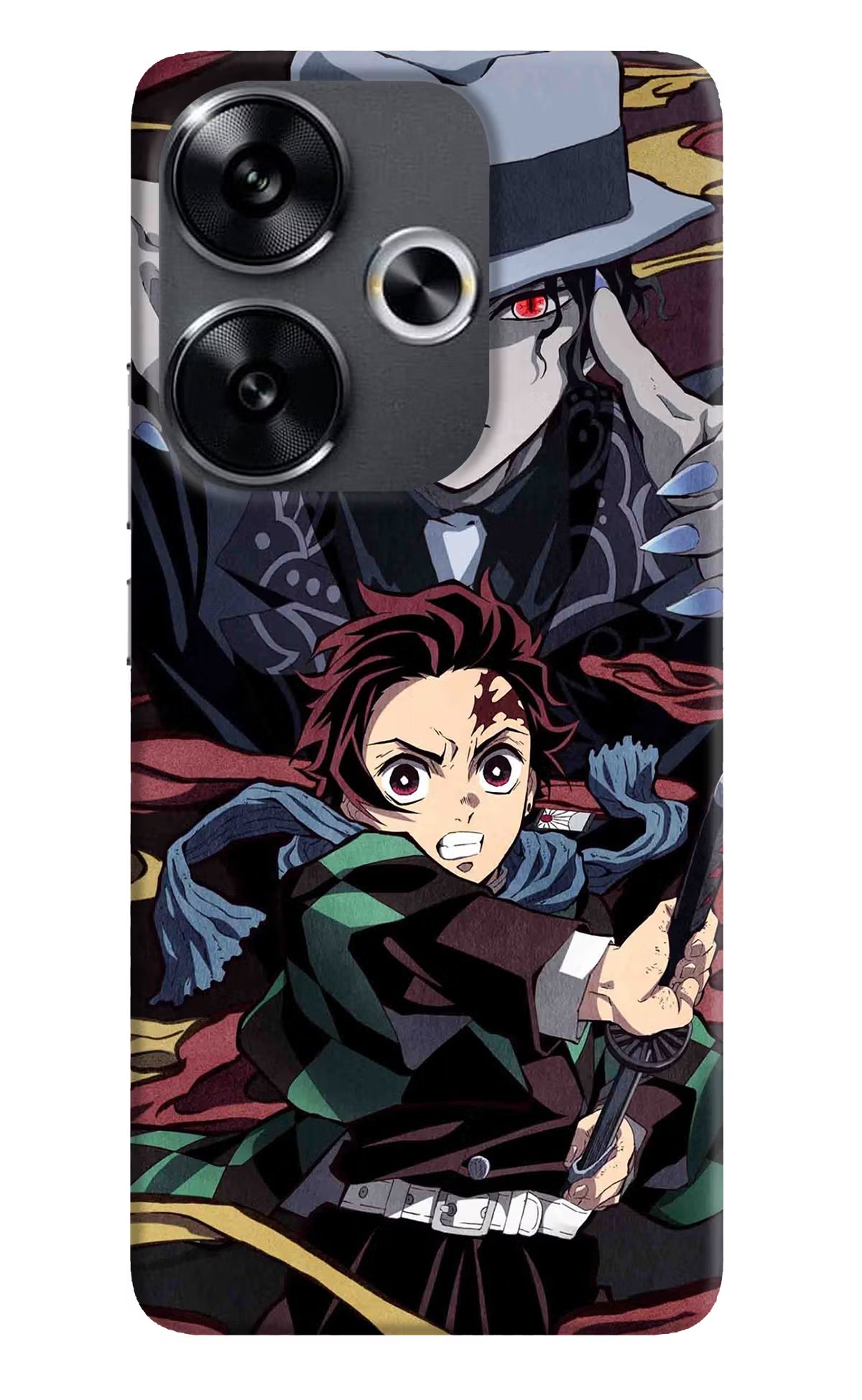 Demon Slayer Poco F6 5G Back Cover - Demon Slayer Poco F6 5G Back Cover Demon Slayer Poco F6 5G Back Cover