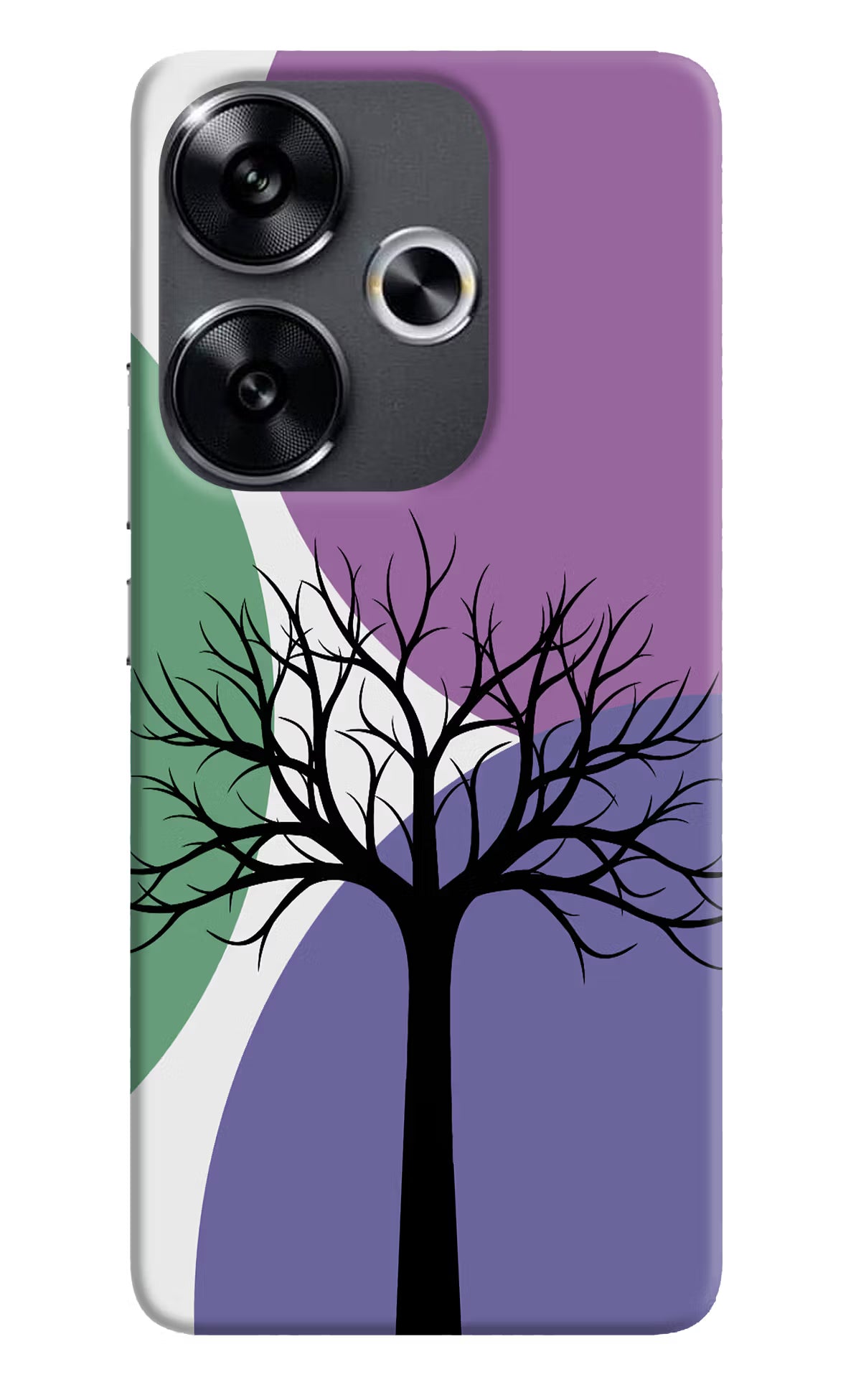 Tree Art Poco F6 5G Back Cover - Tree Art Poco F6 5G Back Cover Tree Art Poco F6 5G Back Cover