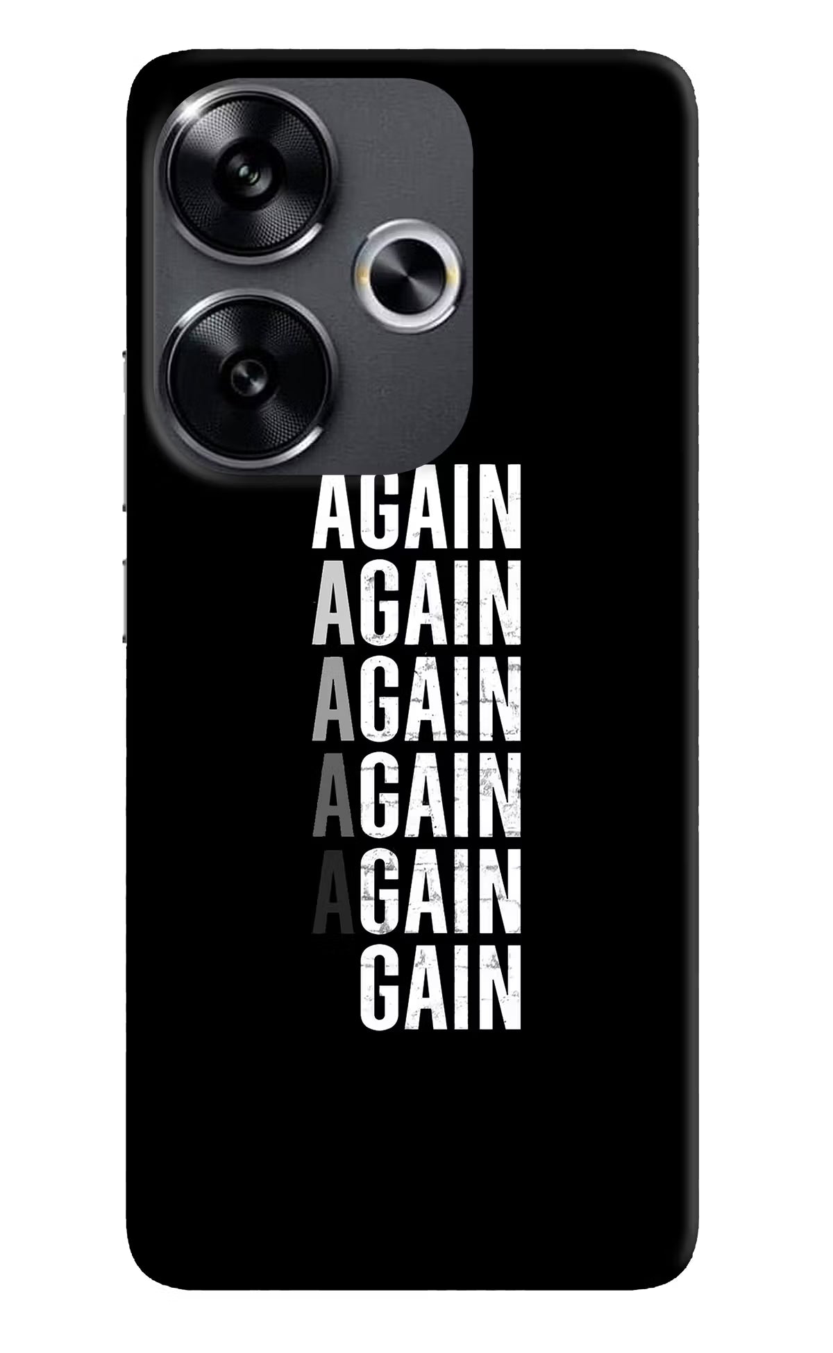 Again Again Gain Poco F6 5G Back Cover - Again Again Gain Poco F6 5G Back Cover Again Again Gain Poco F6 5G Back Cover