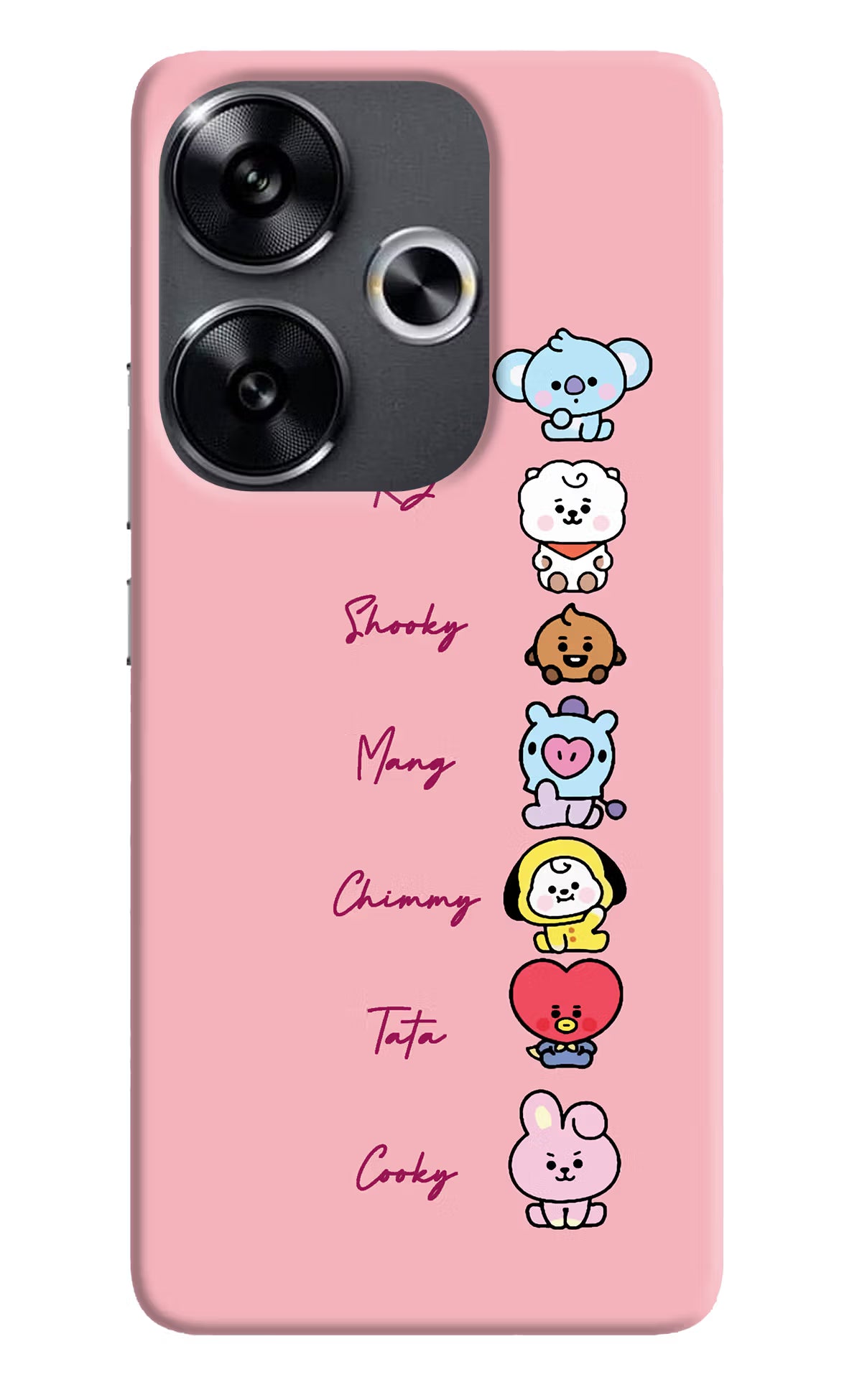 BTS names Poco F6 5G Back Cover - BTS names Poco F6 5G Back Cover BTS names Poco F6 5G Back Cover