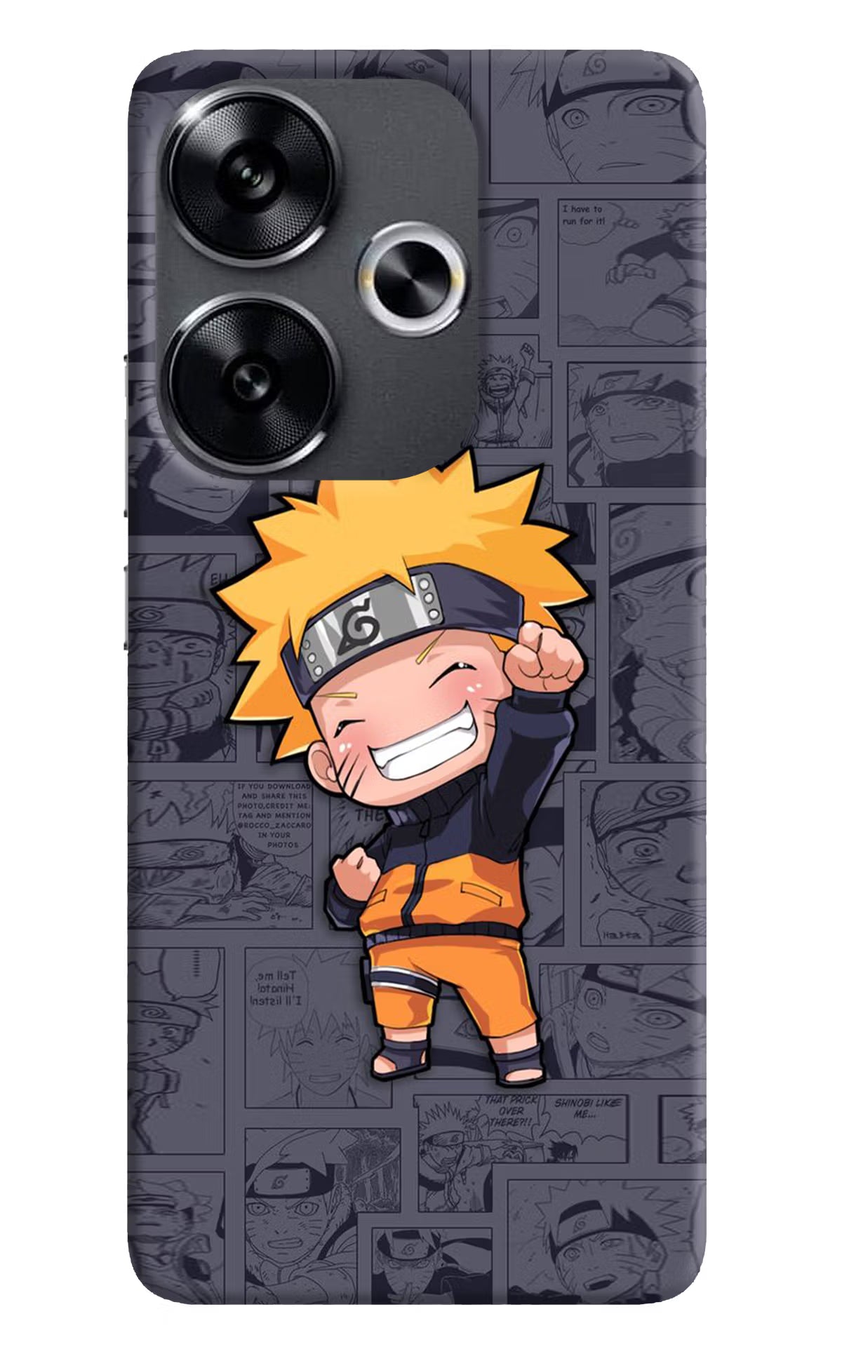 Chota Naruto Poco F6 5G Back Cover - Chota Naruto Poco F6 5G Back Cover Chota Naruto Poco F6 5G Back Cover