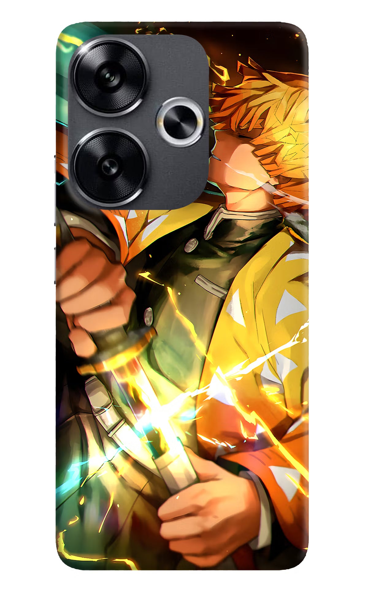 Demon Slayer Poco F6 5G Back Cover - Demon Slayer Poco F6 5G Back Cover Demon Slayer Poco F6 5G Back Cover