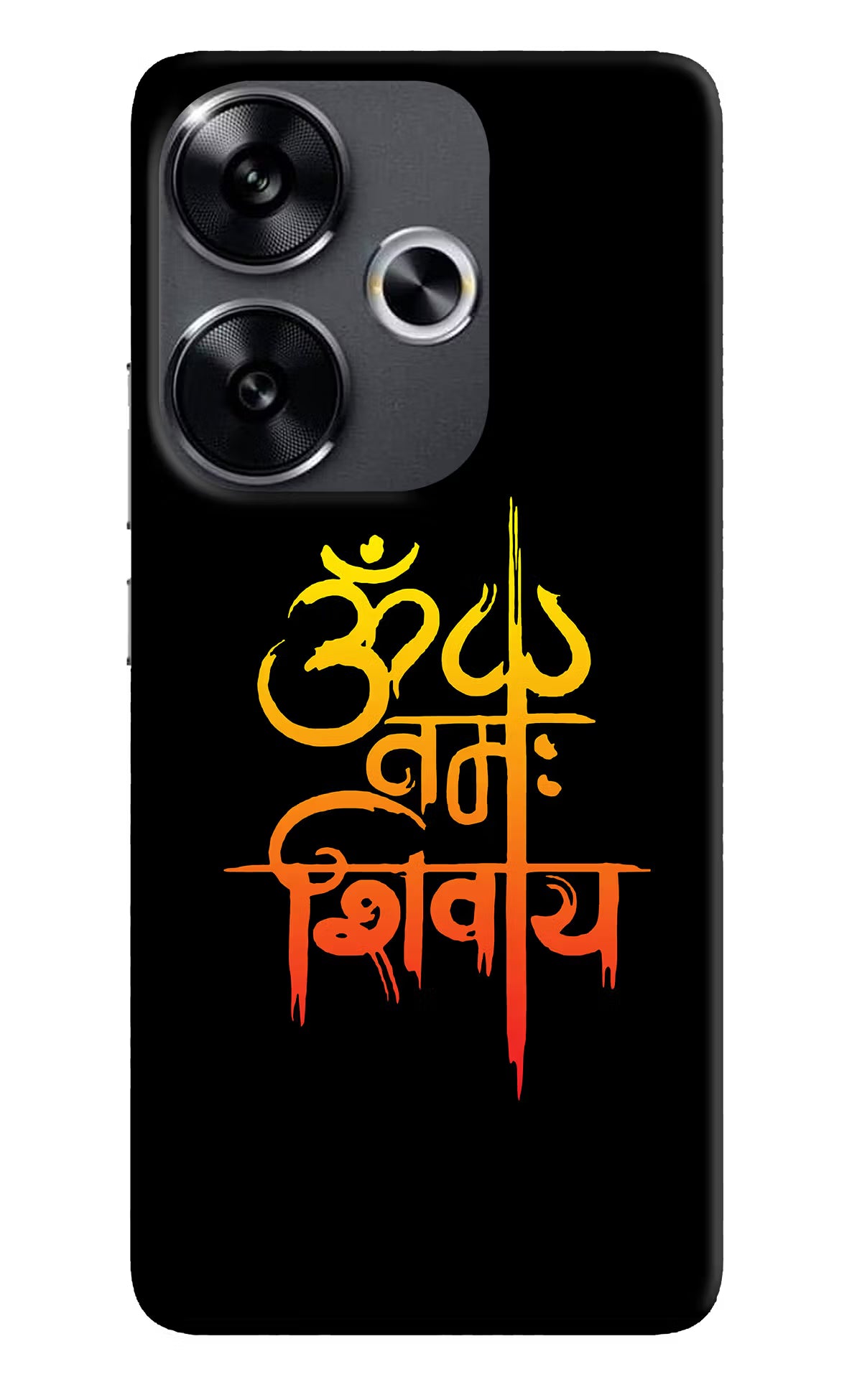 Om Namah Shivay Poco F6 5G Back Cover - Om Namah Shivay Poco F6 5G Back Cover Om Namah Shivay Poco F6 5G Back Cover