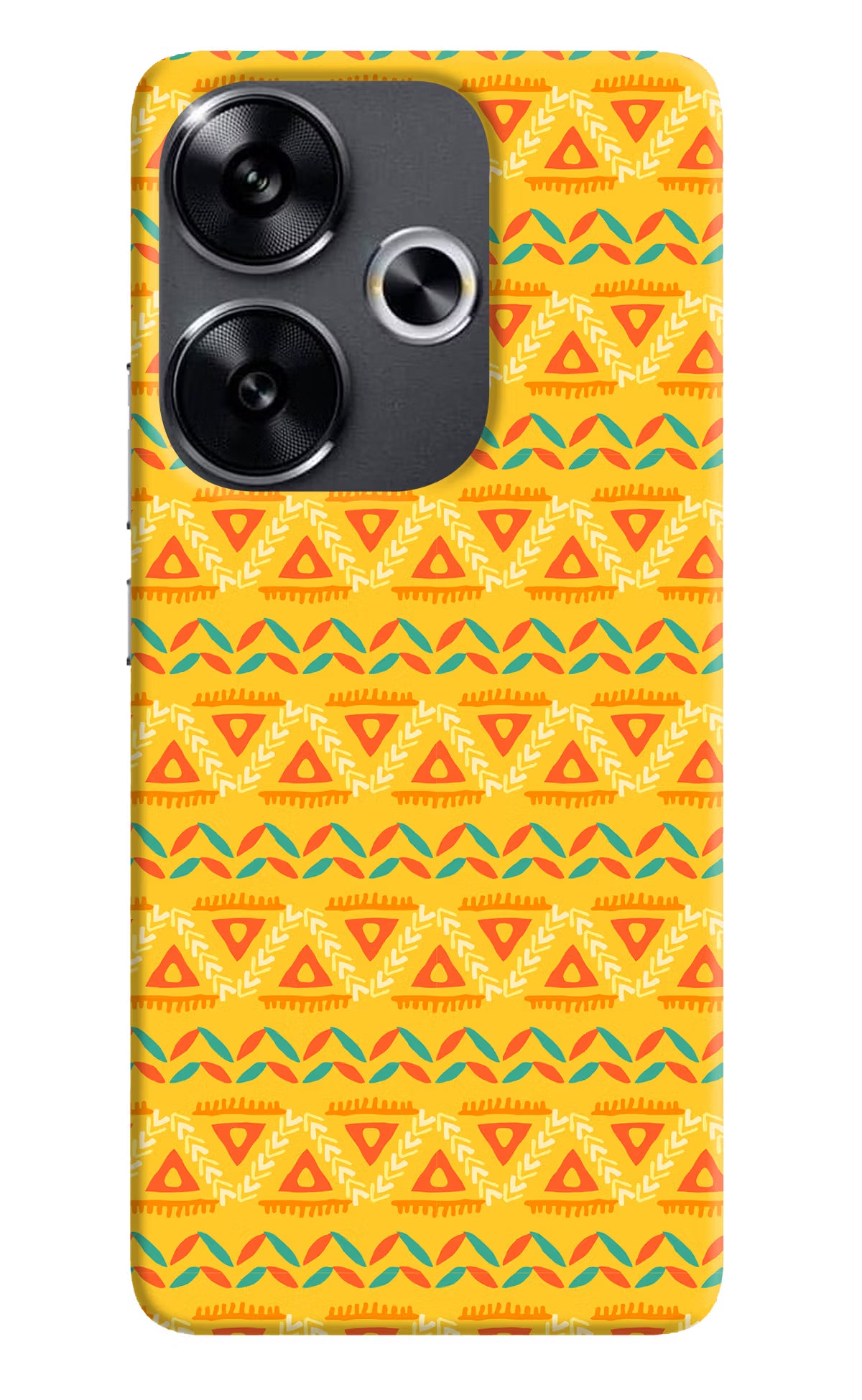 Tribal Pattern Poco F6 5G Back Cover - Tribal Pattern Poco F6 5G Back Cover Tribal Pattern Poco F6 5G Back Cover