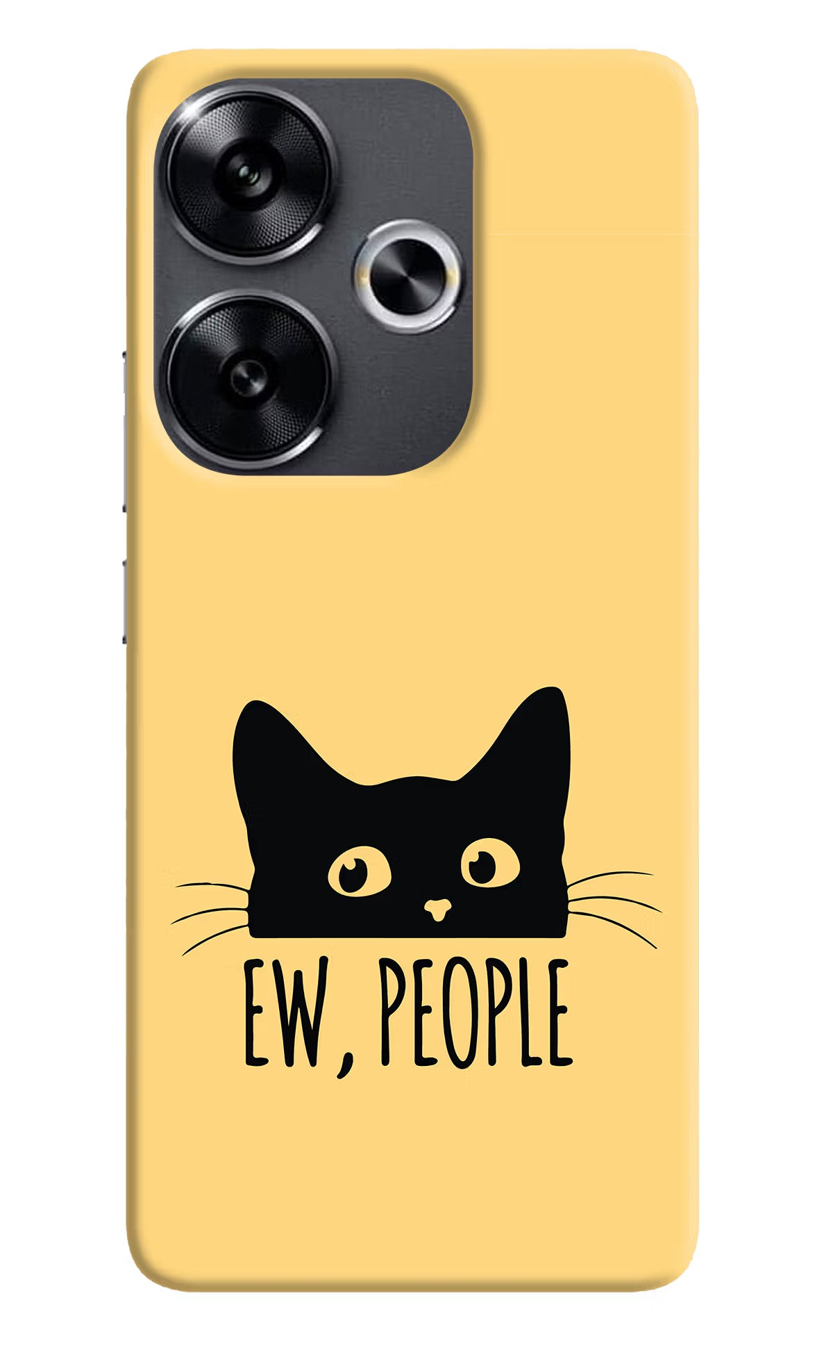Ew People Catitude Poco F6 5G Back Cover - Ew People Catitude Poco F6 5G Back Cover Ew People Catitude Poco F6 5G Back Cover
