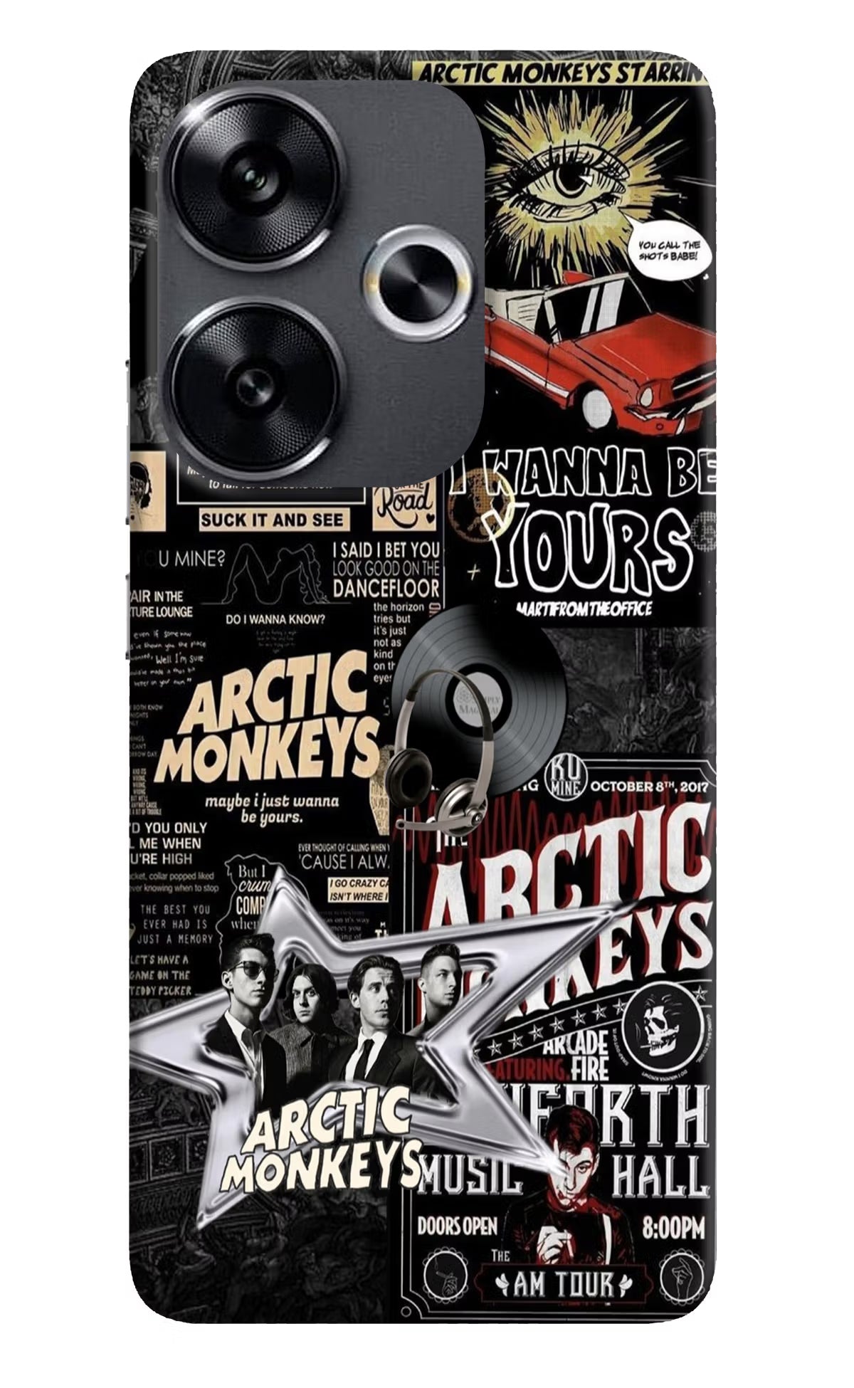 Arctic Monkeys Poco F6 5G Back Cover - Arctic Monkeys Poco F6 5G Back Cover Arctic Monkeys Poco F6 5G Back Cover