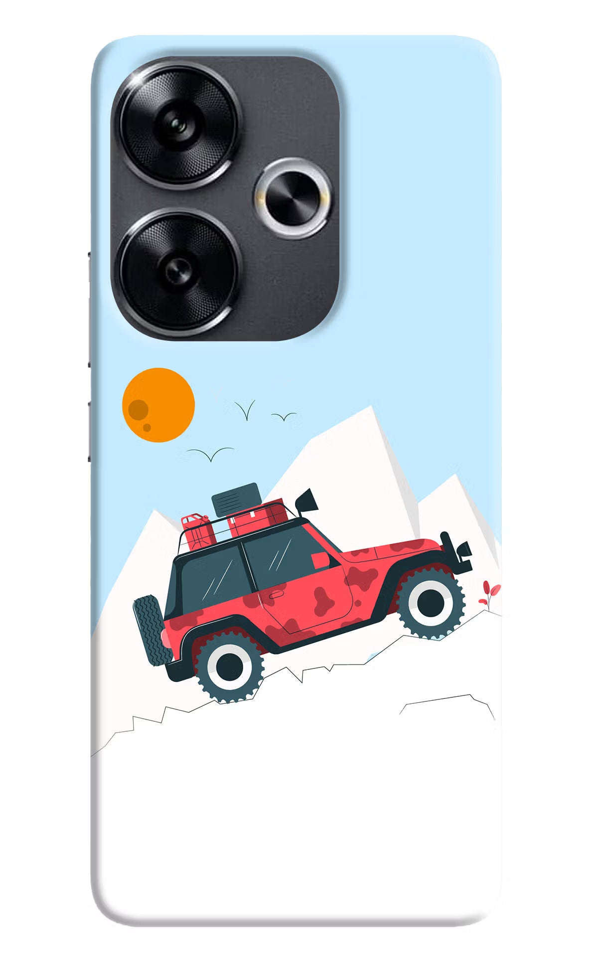 Mountain Trail Beast Poco F6 5G Back Cover - Mountain Trail Beast Poco F6 5G Back Cover Mountain Trail Beast Poco F6 5G Back Cover