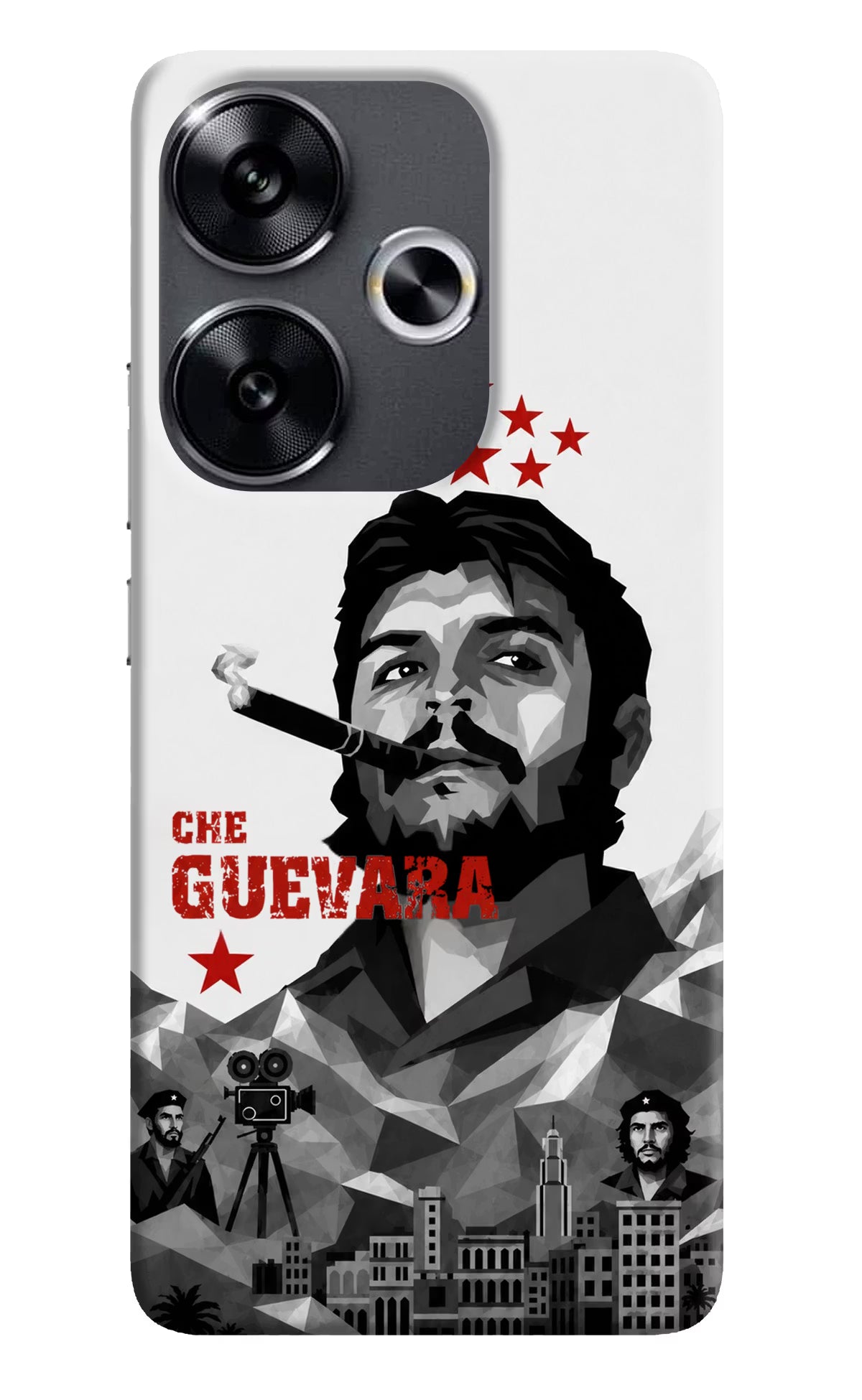 Che Guevara Iconic Poco F6 5G Back Cover - Che Guevara Iconic Poco F6 5G Back Cover Che Guevara Iconic Poco F6 5G Back Cover