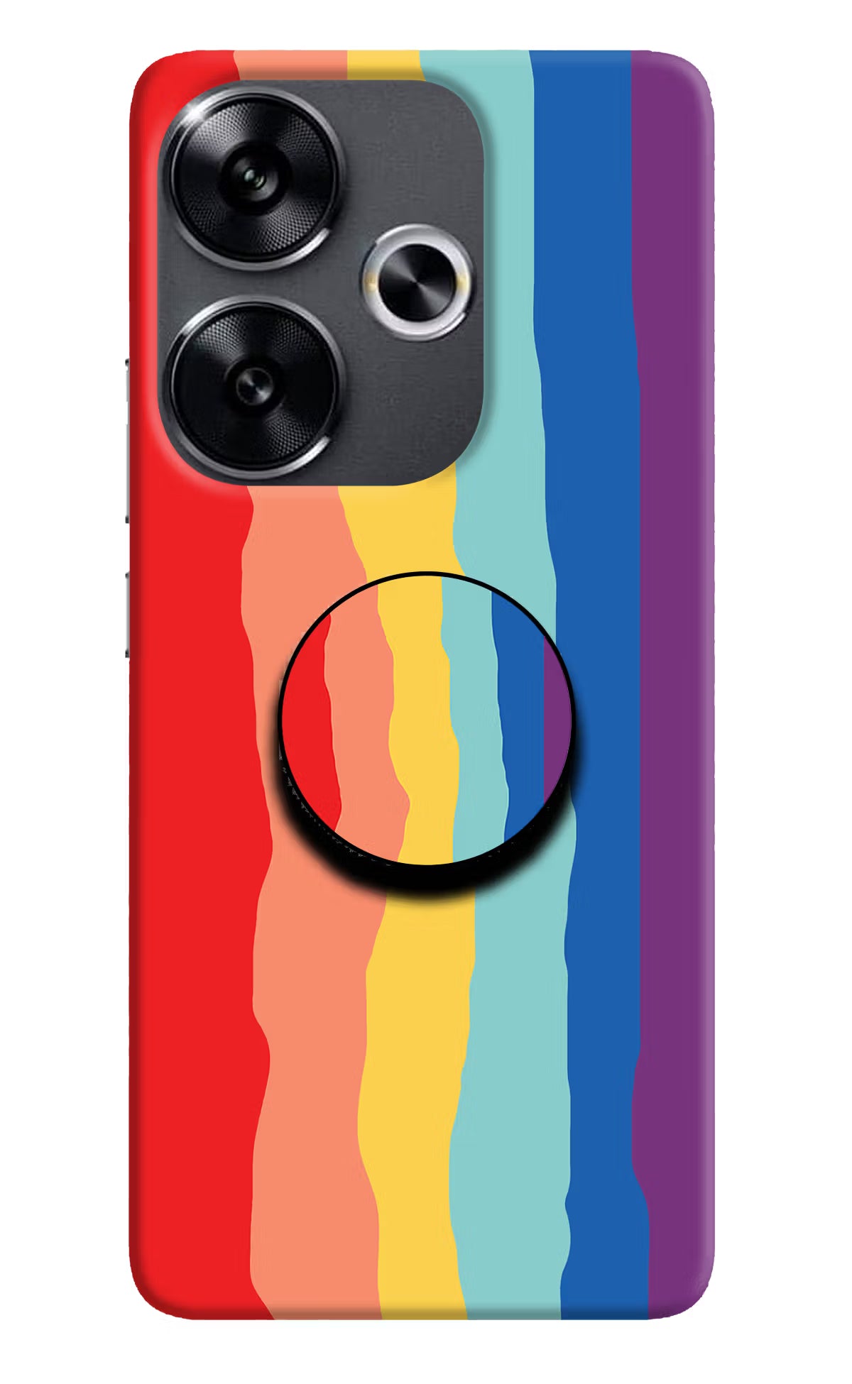 Rainbow Poco F6 5G Pop Case - Rainbow Poco F6 5G Pop Case Rainbow Poco F6 5G Pop Case