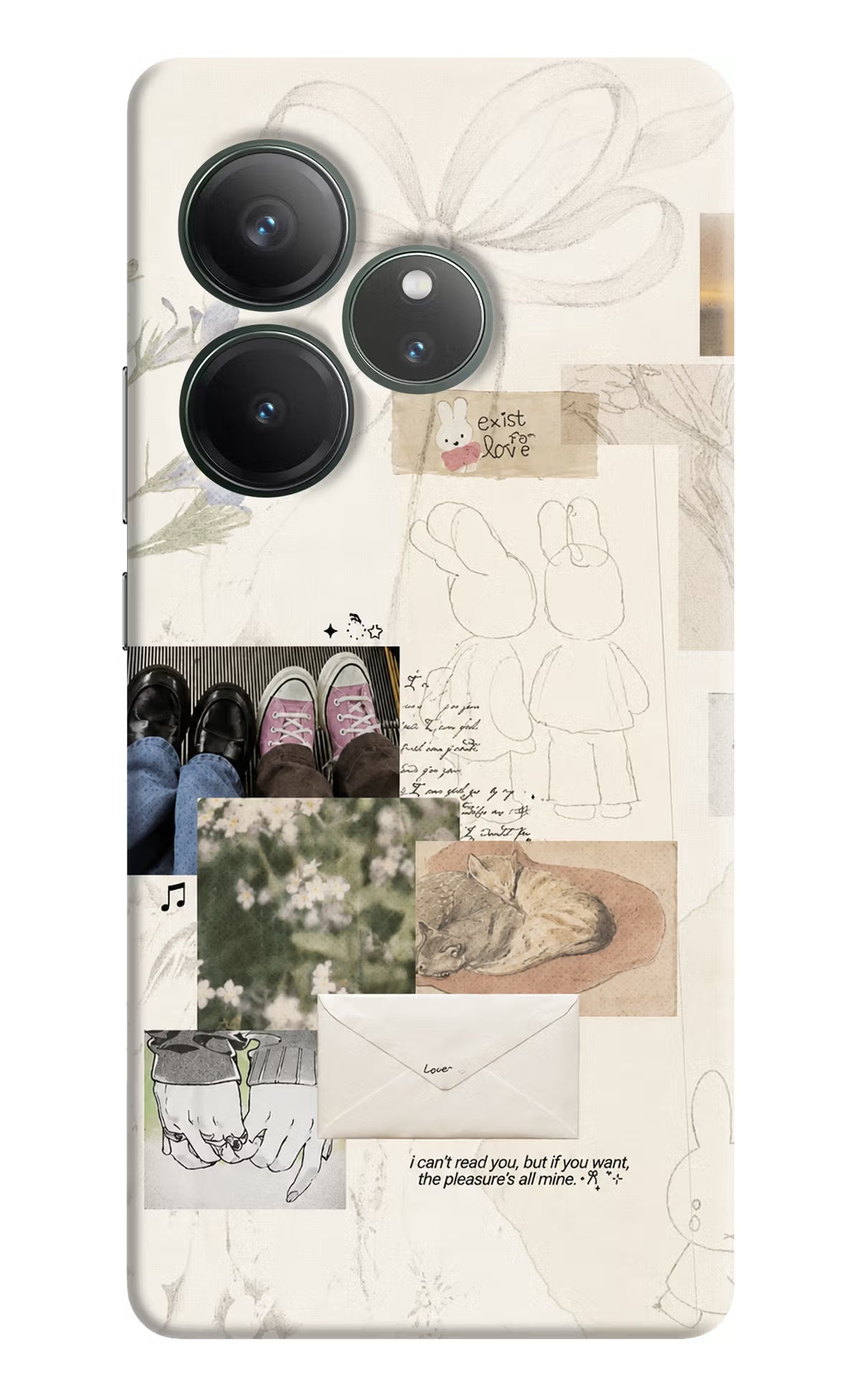 Soft Aesthetic Realme GT 6 Back Cover - Soft Aesthetic Realme GT 6 Back Cover Soft Aesthetic Realme GT 6 Back Cover
