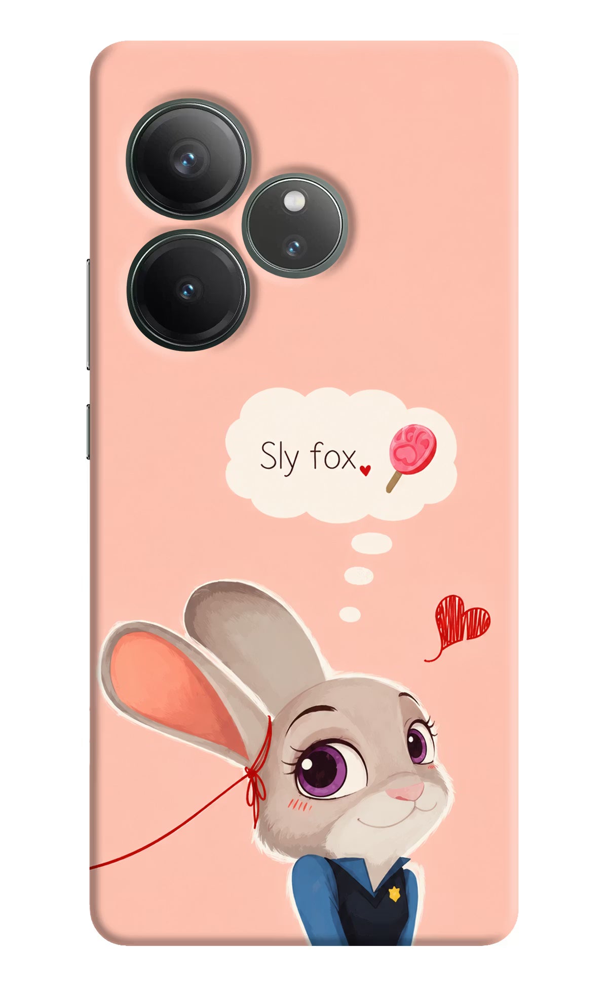 Judy Charm Realme GT 6 Back Cover - Judy Charm Realme GT 6 Back Cover Judy Charm Realme GT 6 Back Cover
