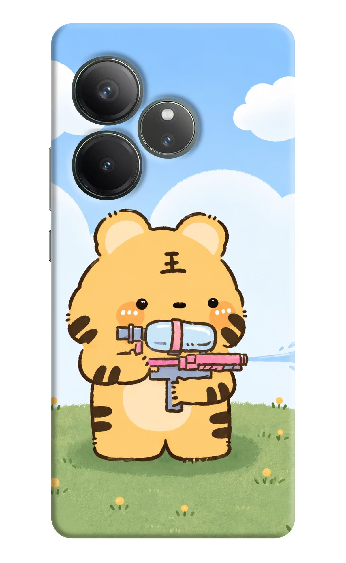 Tiger Treat Realme GT 6 Back Cover - Tiger Treat Realme GT 6 Back Cover Tiger Treat Realme GT 6 Back Cover