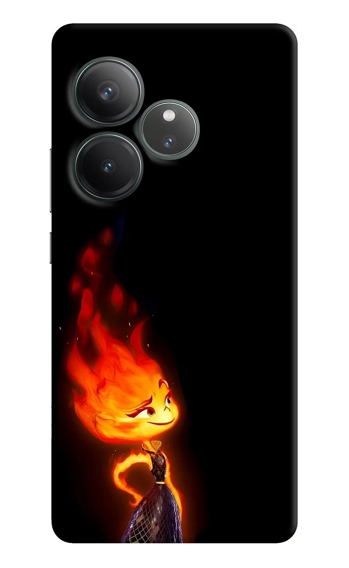 Ember Flame Realme GT 6 Back Cover - Ember Flame Realme GT 6 Back Cover Ember Flame Realme GT 6 Back Cover