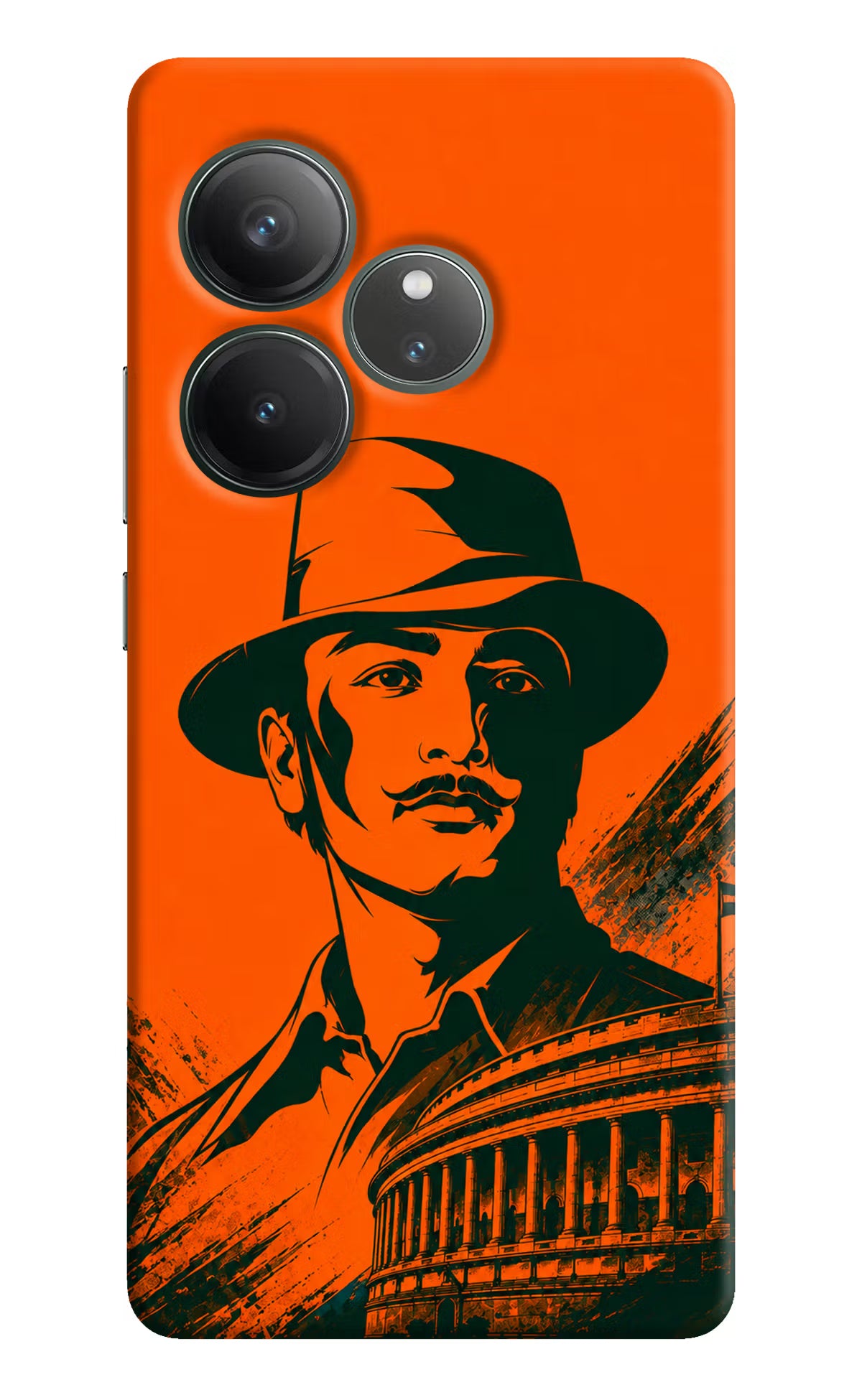 Bhagat Singh Legacy Realme GT 6 Back Cover - Bhagat Singh Legacy Realme GT 6 Back Cover Bhagat Singh Legacy Realme GT 6 Back Cover