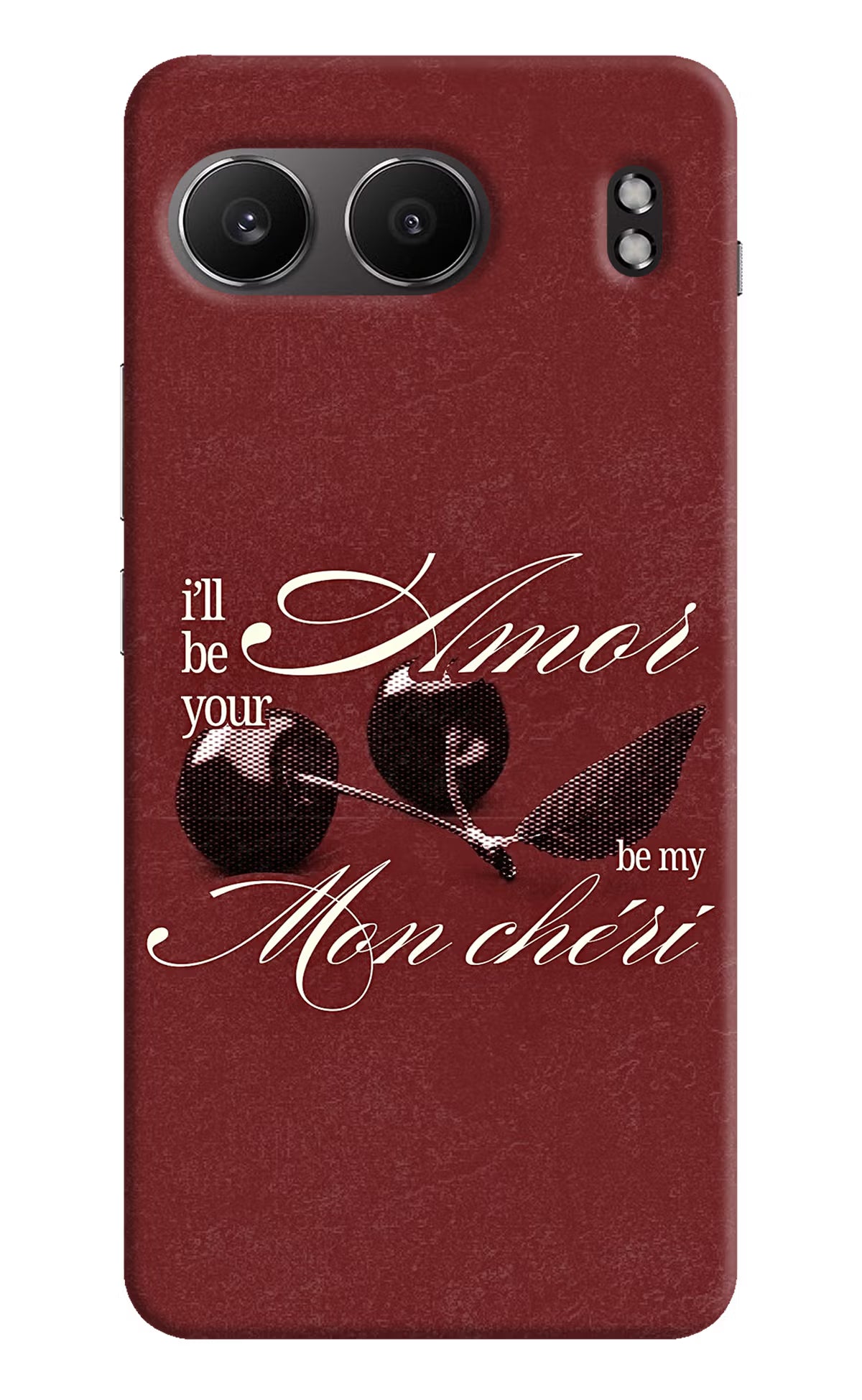 Velvet Cherry OnePlus Nord 4 Back Cover - Velvet Cherry OnePlus Nord 4 Back Cover Velvet Cherry OnePlus Nord 4 Back Cover