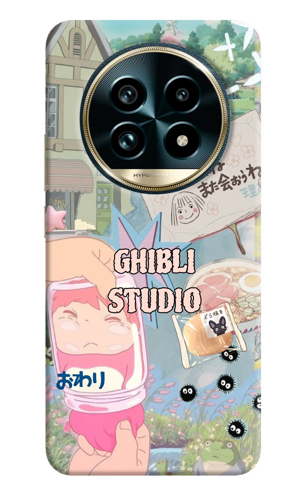 Studio Ghibli Realme 13 Pro+ 5G Back Cover - Studio Ghibli Realme 13 Pro+ 5G Back Cover Studio Ghibli Realme 13 Pro+ 5G Back Cover