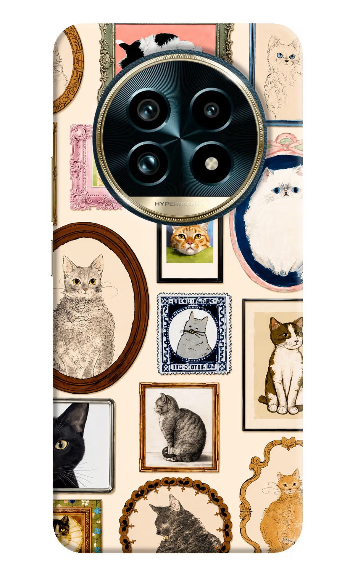 Mirror Cats Realme 13 Pro+ 5G Back Cover - Mirror Cats Realme 13 Pro+ 5G Back Cover Mirror Cats Realme 13 Pro+ 5G Back Cover