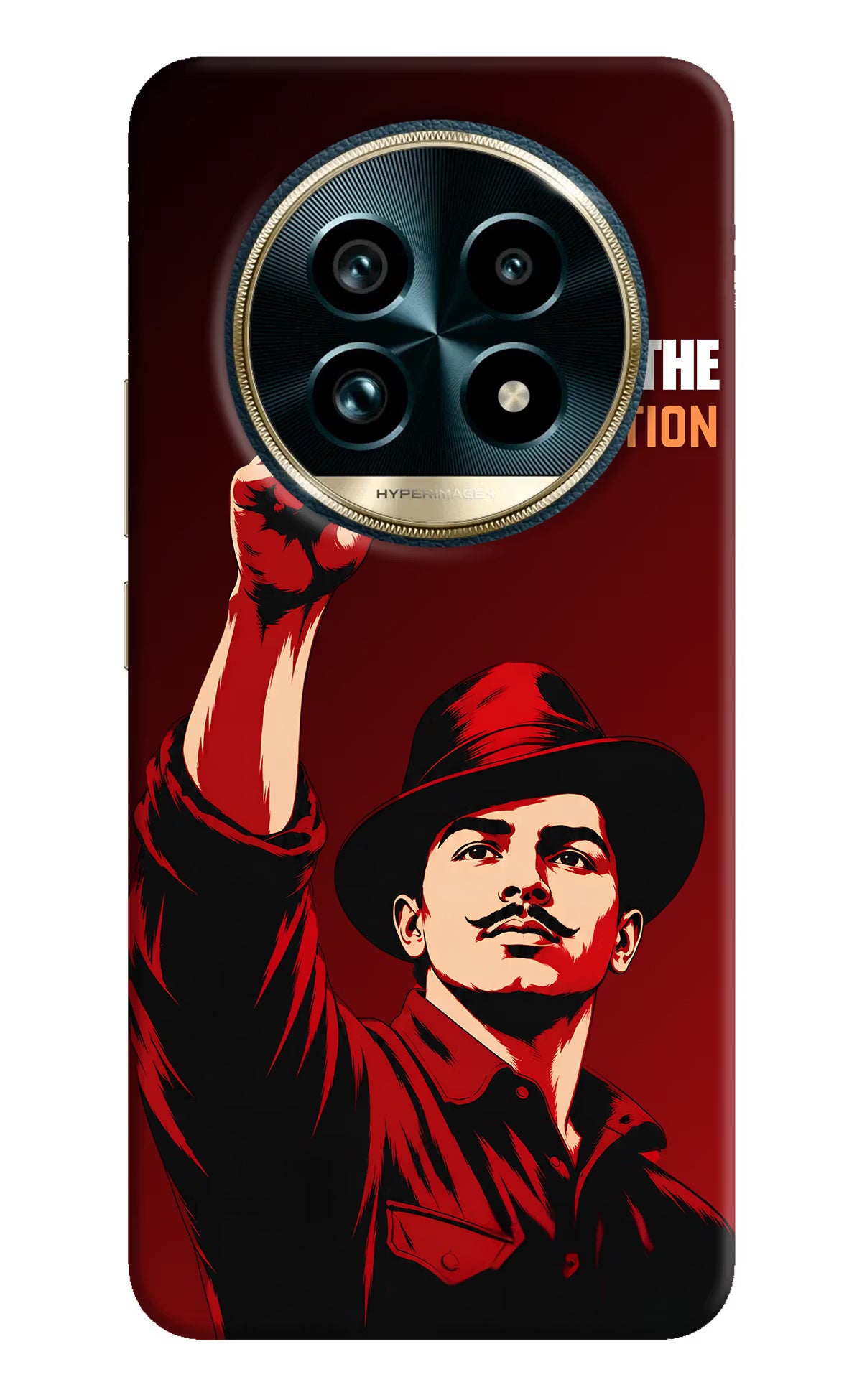 Bhagat Singh Revolution Realme 13 Pro+ 5G Back Cover - Bhagat Singh Revolution Realme 13 Pro+ 5G Back Cover Bhagat Singh Revolution Realme 13 Pro+ 5G Back Cover