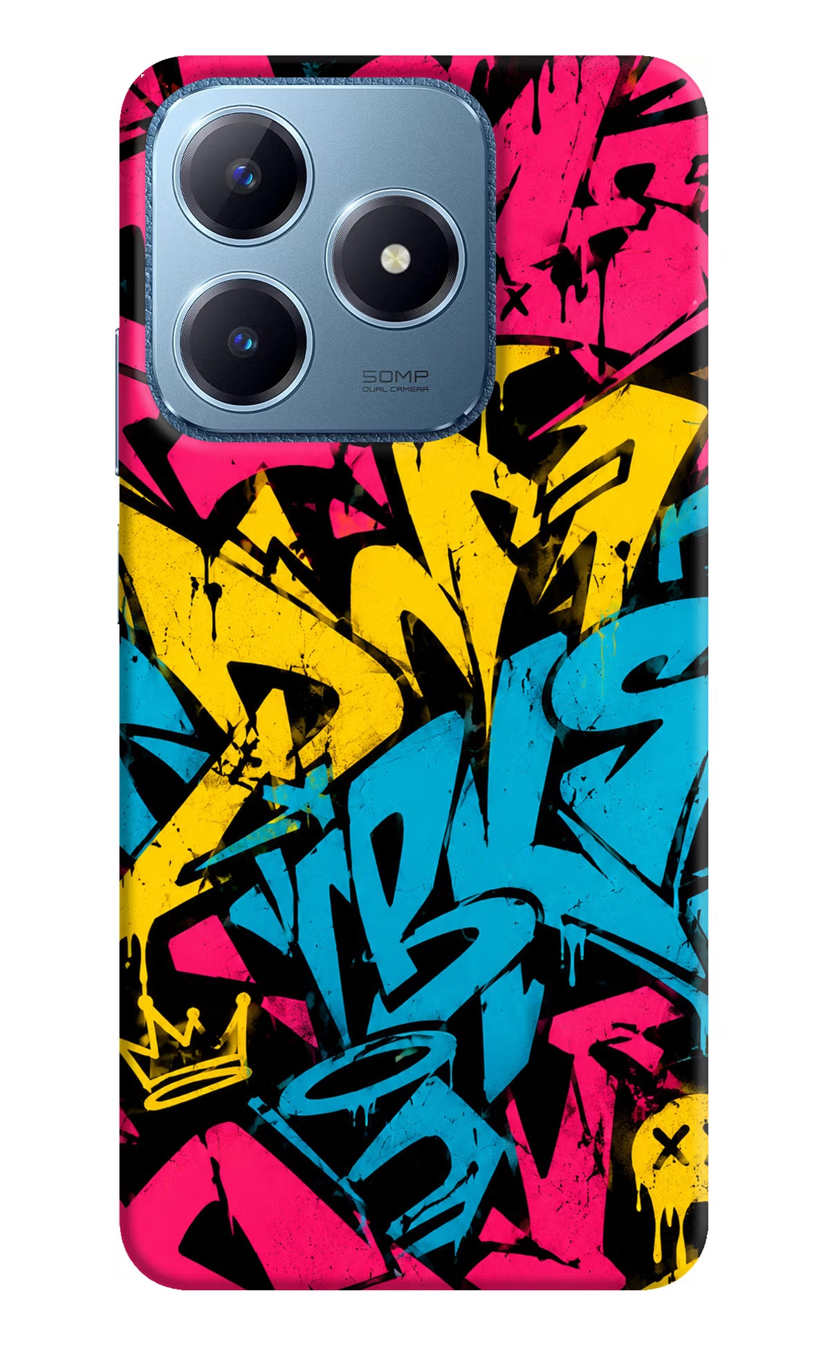 Graffiti Vibe Realme C63 Back Cover - Graffiti Vibe Realme C63 Back Cover Graffiti Vibe Realme C63 Back Cover