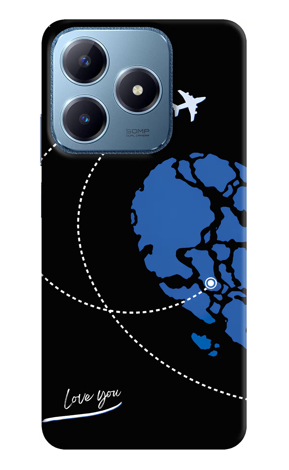 Love Orbit Realme C63 Back Cover - Love Orbit Realme C63 Back Cover Love Orbit Realme C63 Back Cover