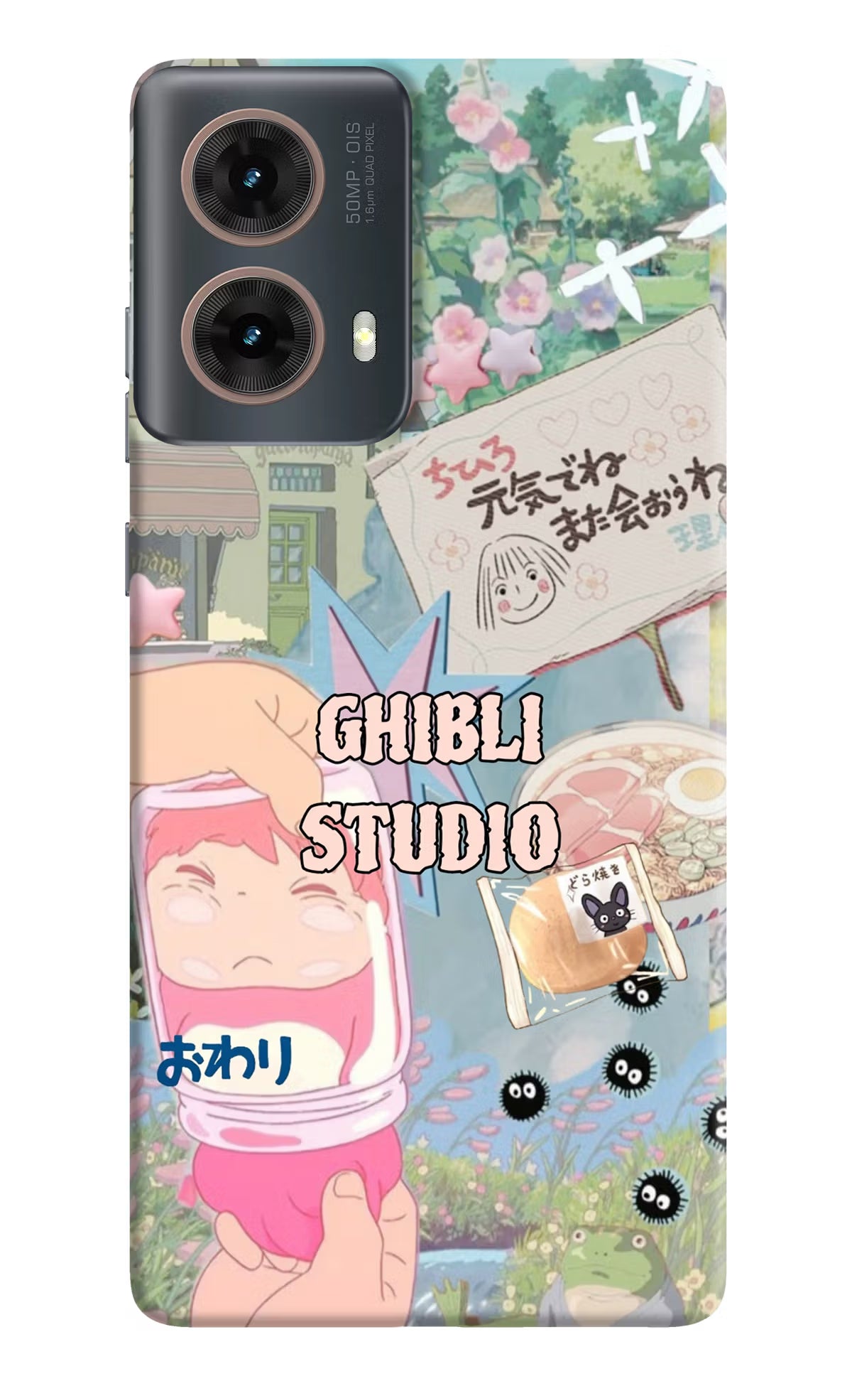 Studio Ghibli Motorola G85 Back Cover - Studio Ghibli Motorola G85 Back Cover Studio Ghibli Motorola G85 Back Cover