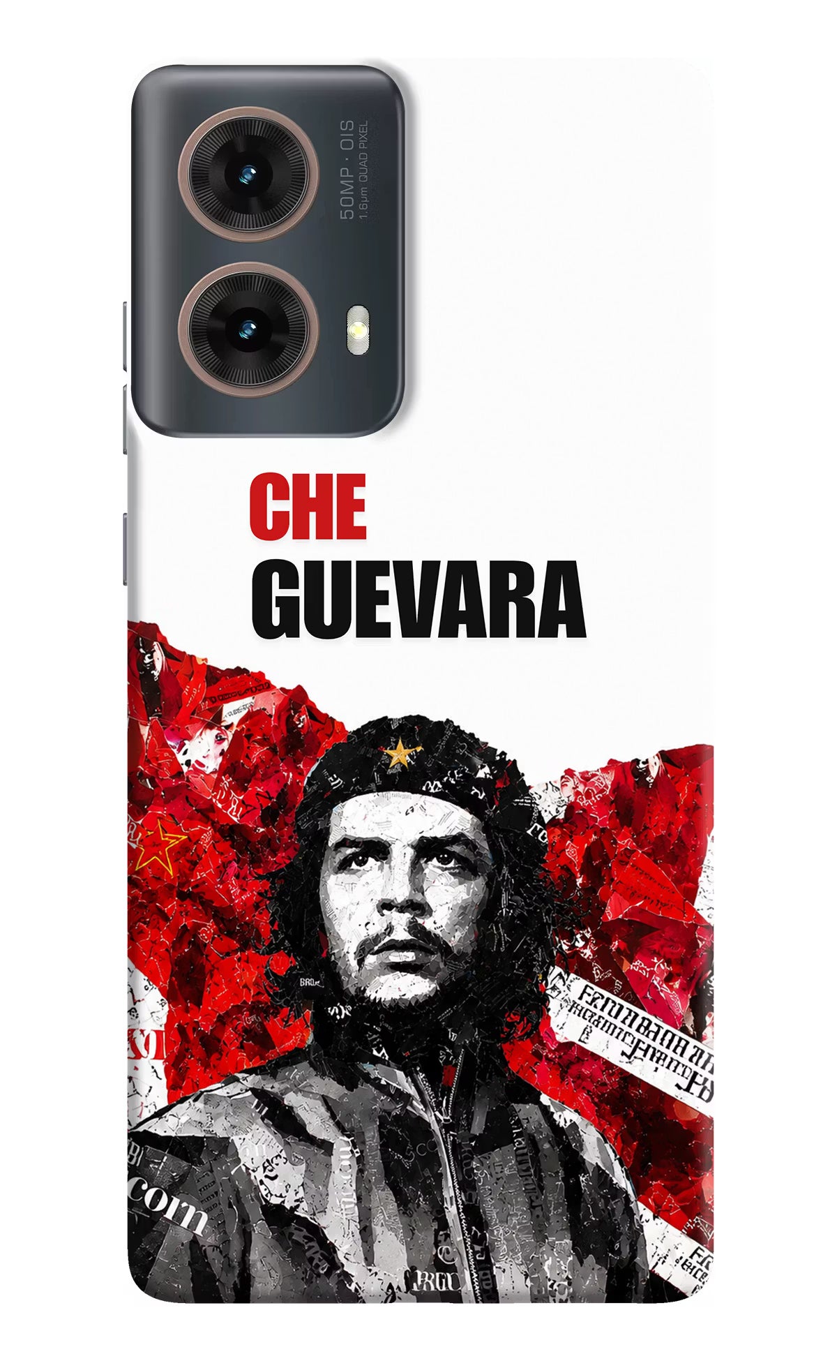 Che Guevara Revolution Motorola G85 Back Cover - Che Guevara Revolution Motorola G85 Back Cover Che Guevara Revolution Motorola G85 Back Cover