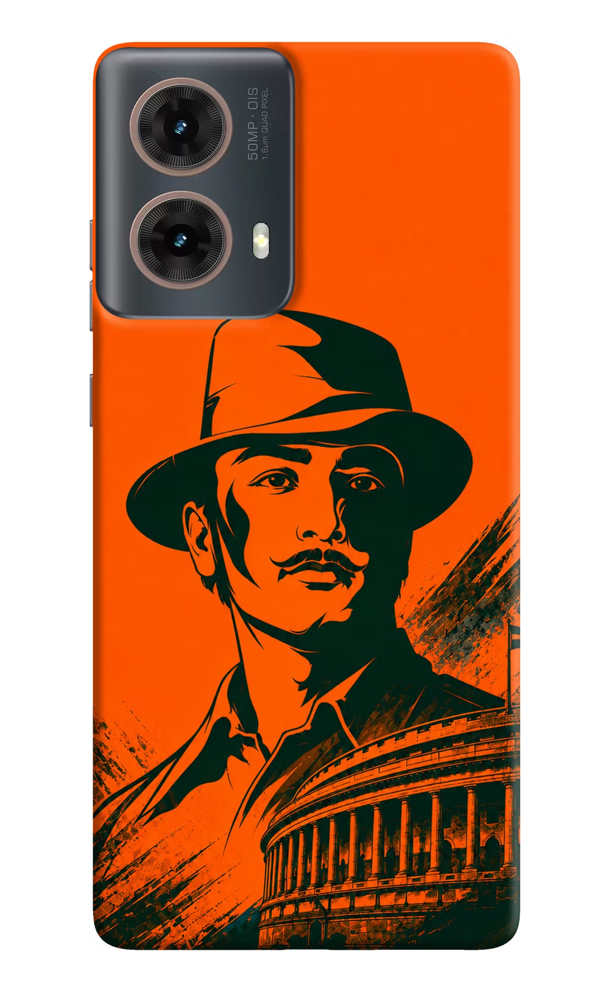 Bhagat Singh Legacy Motorola G85 Back Cover - Bhagat Singh Legacy Motorola G85 Back Cover Bhagat Singh Legacy Motorola G85 Back Cover