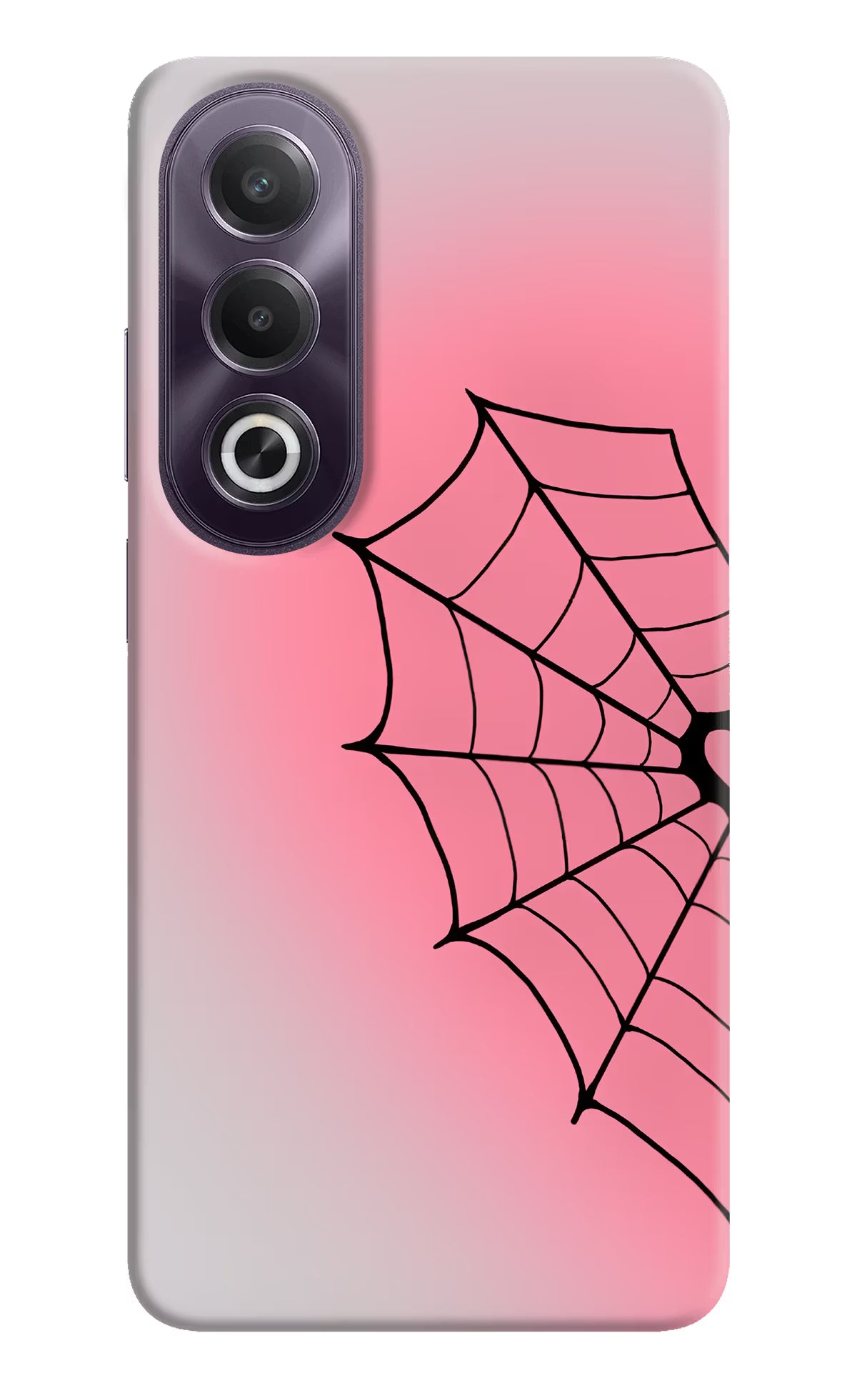 Pink Web OPPO K12x Back Cover - Pink Web OPPO K12x Back Cover Pink Web OPPO K12x Back Cover