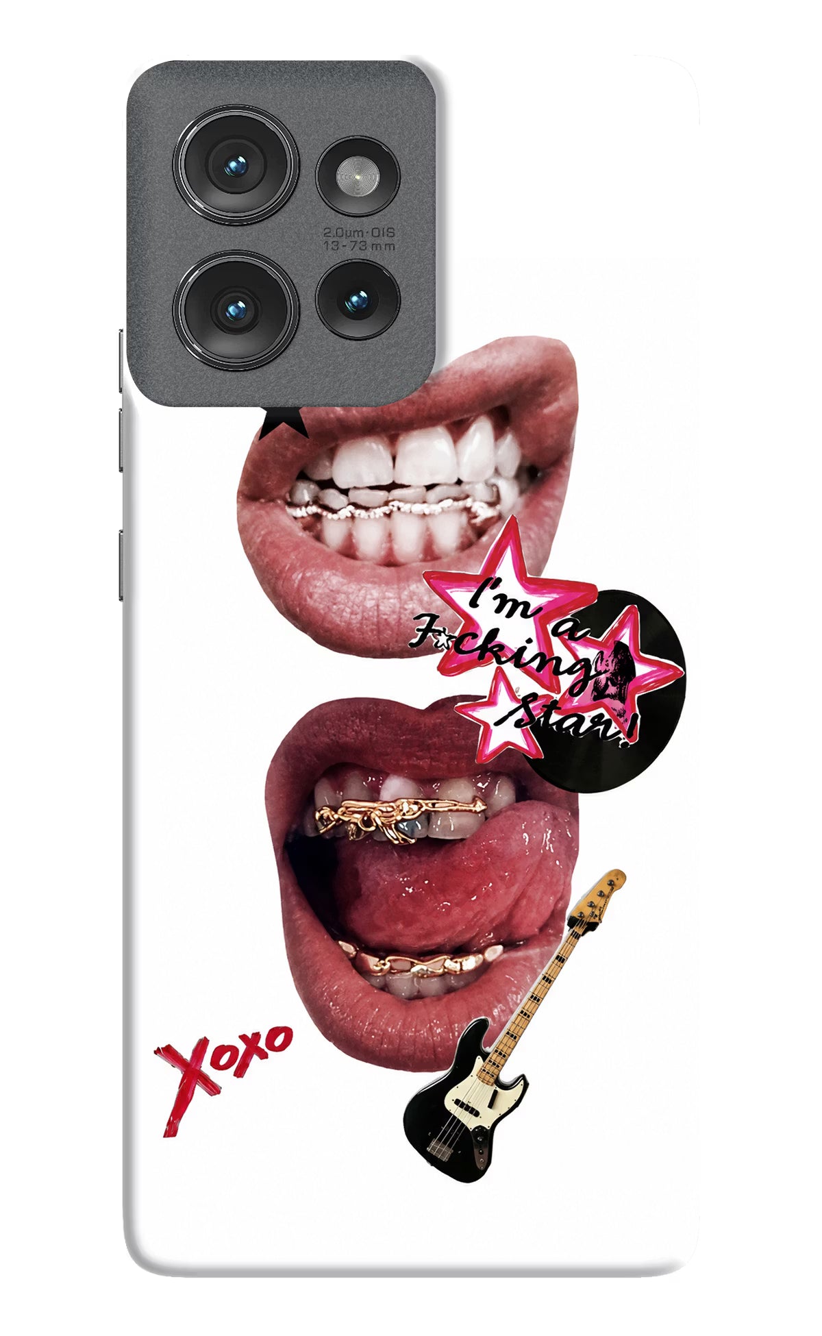 Rockstar Moto Edge 50 Back Cover - Rockstar Moto Edge 50 Back Cover Rockstar Moto Edge 50 Back Cover